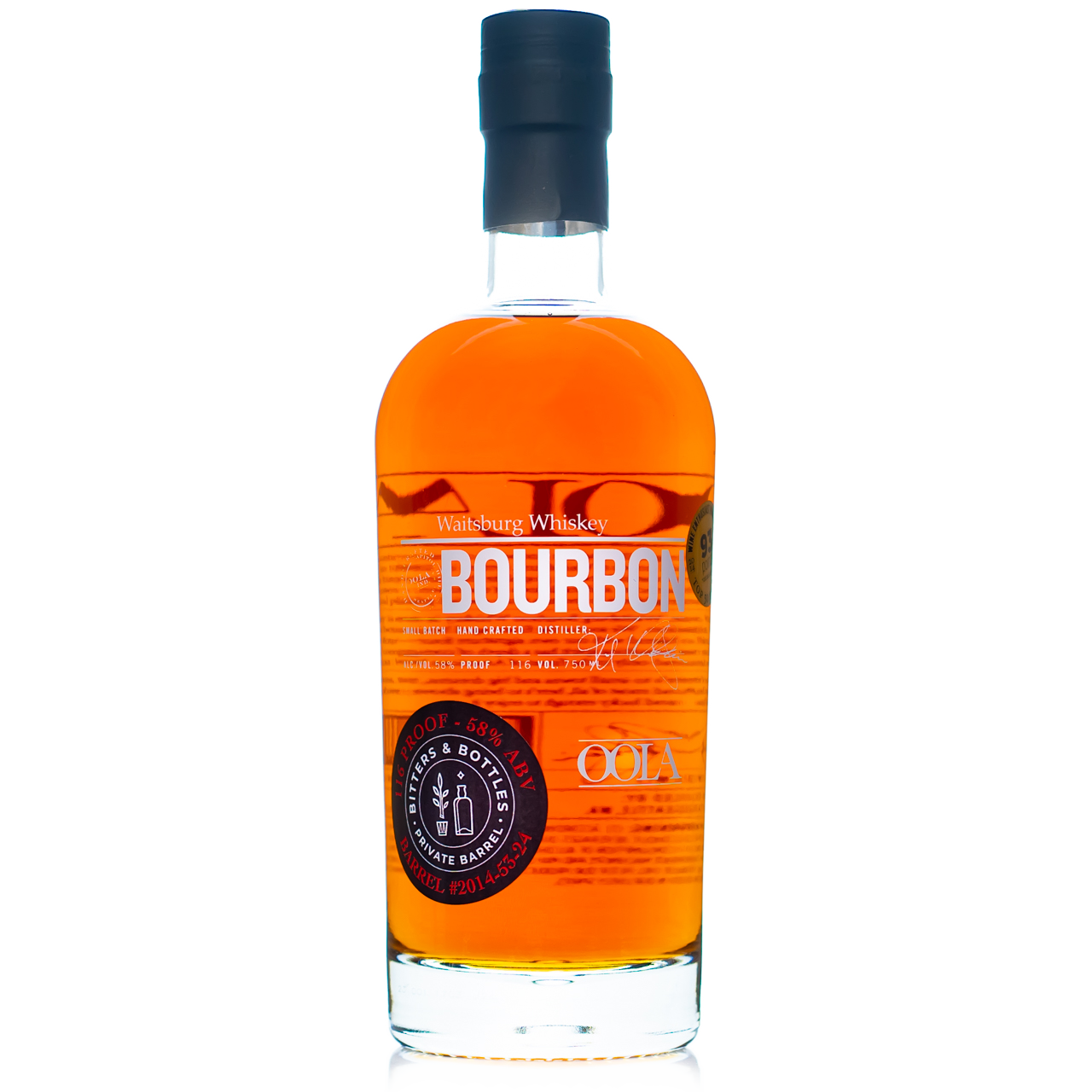 Oola Waitsburg Single Barrel #2014-24 Bourbon