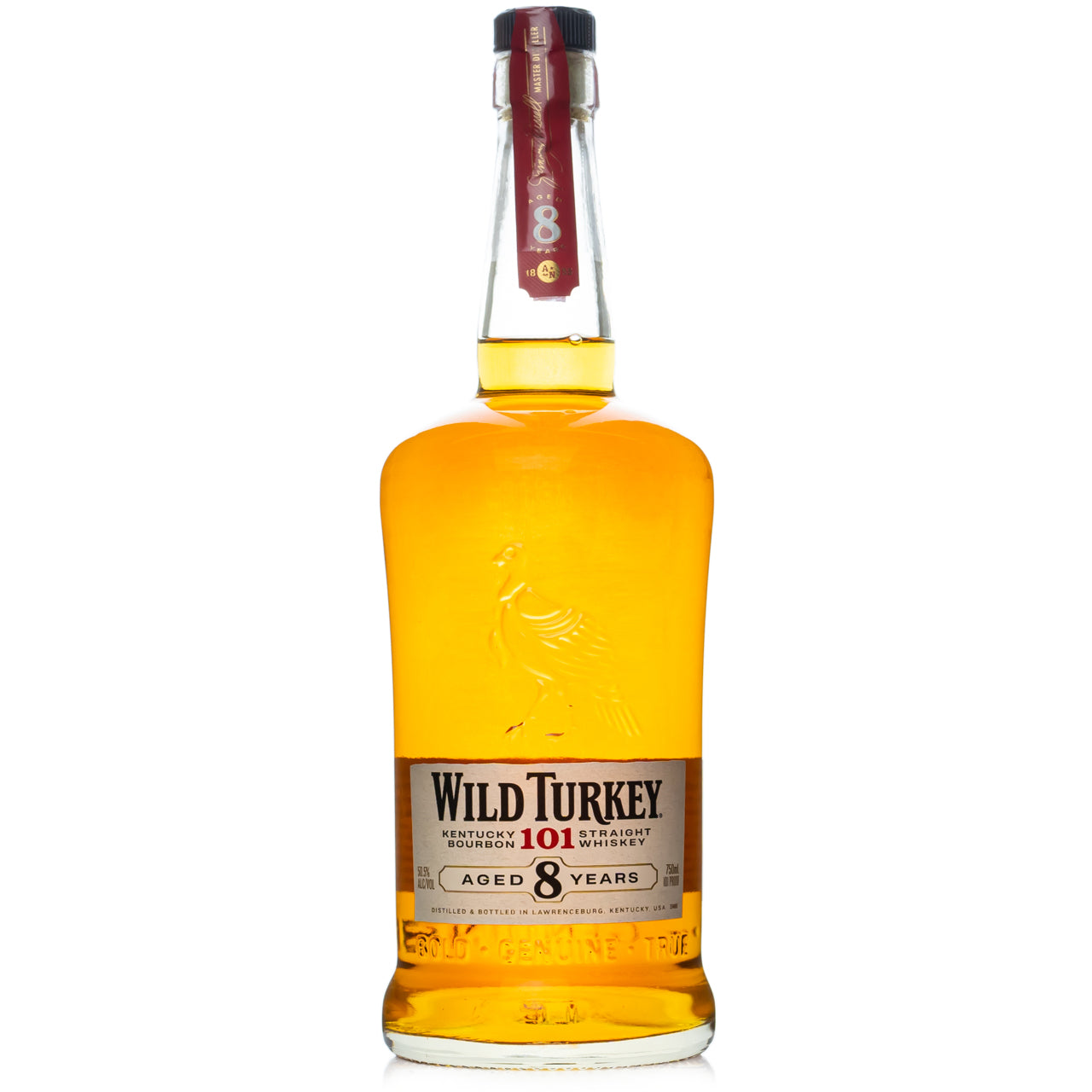 WILD TURKEY 8年 1000ml 101PROOF 古酒【未開封】 BAXUS - Wild Turkey 8 Year 1990 Bottling