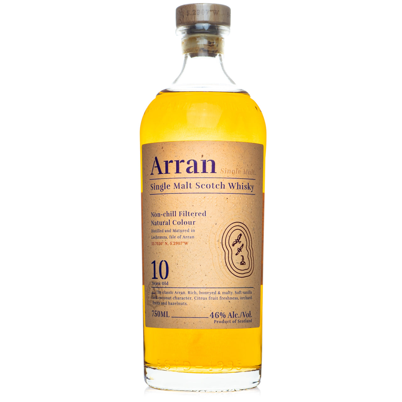 Arran Malt 10年 シングルモルトウイスキー Arran 10 Year Single Malt Scotch