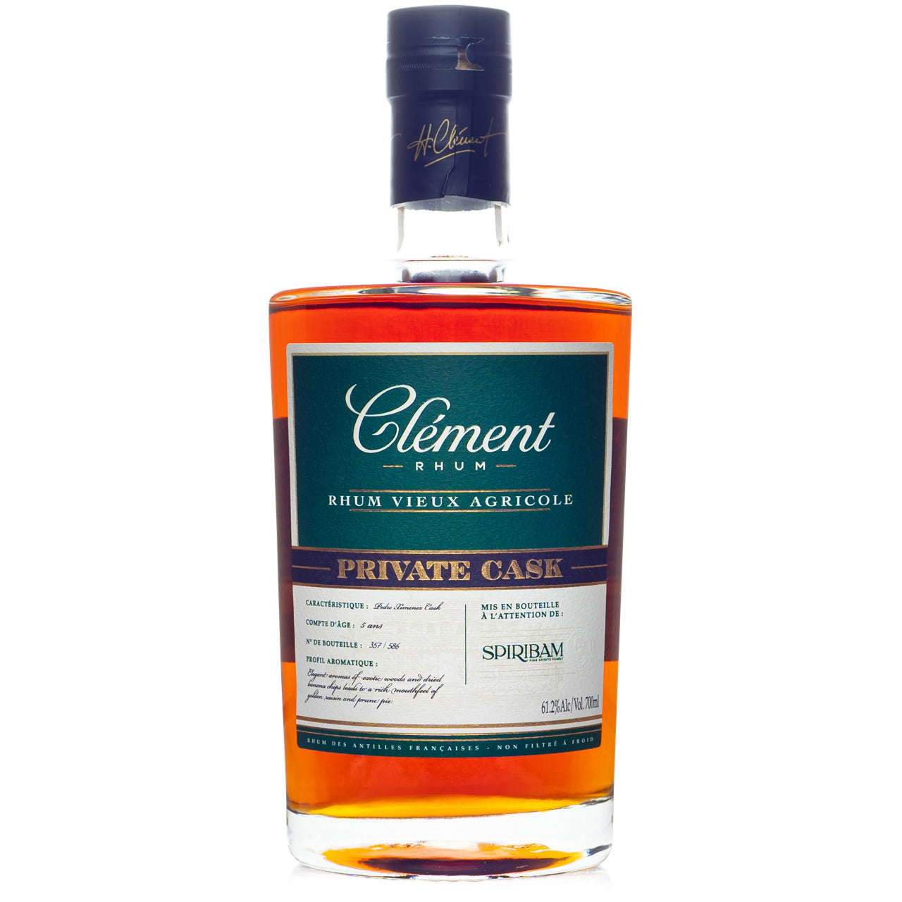 Clement Private Cask PX Sherry Finish Vieux Agricole Rum