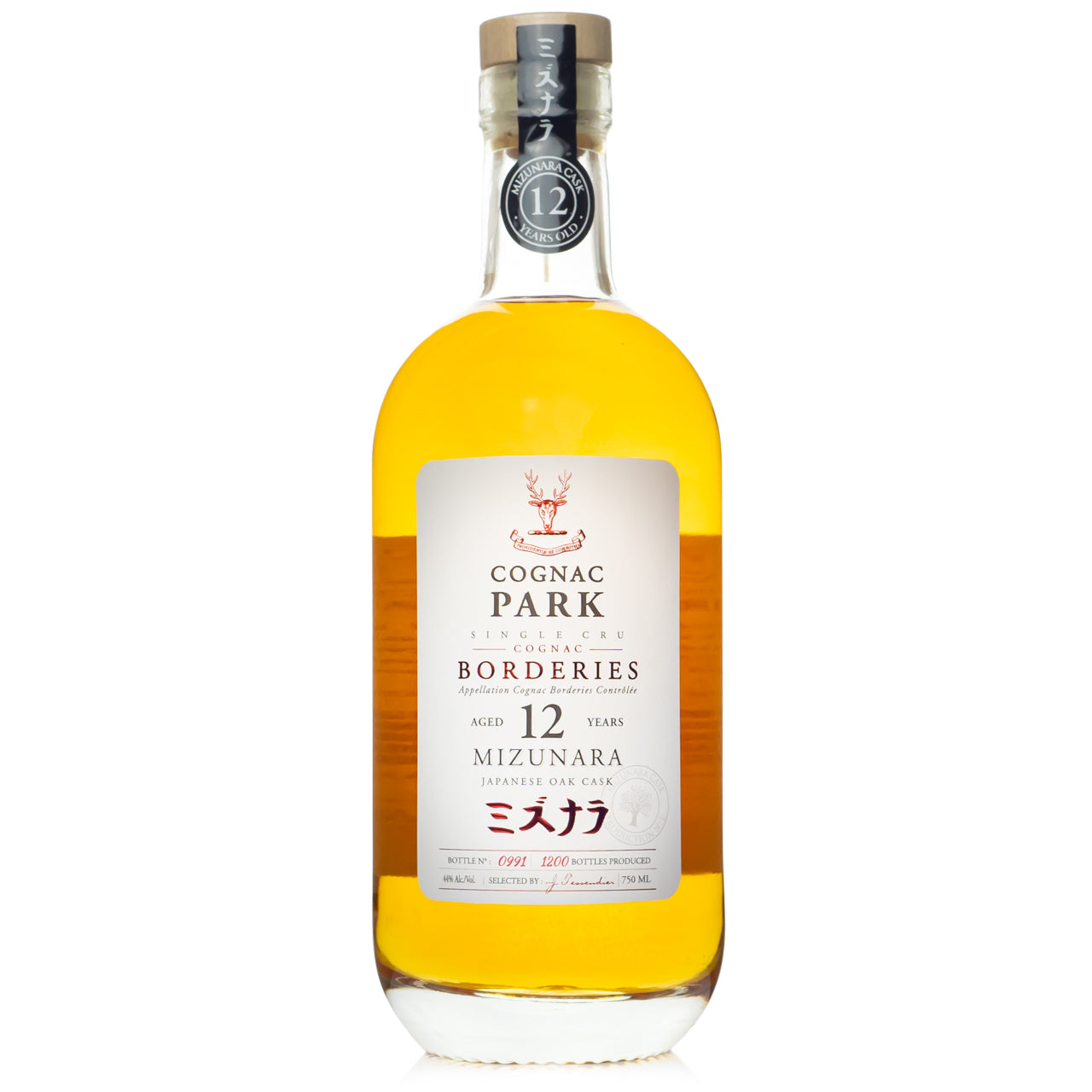Cognac Park 12 Year Borderies Mizunara Oak Brandy