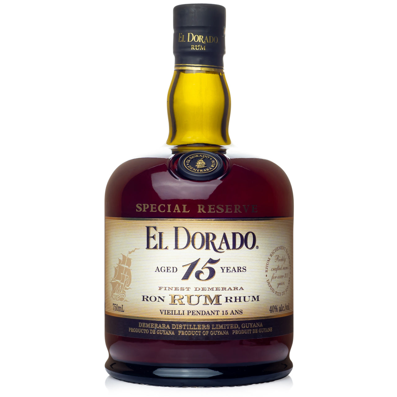 El Dorado 15年 スペシャルリザーブ 700ml(箱無し) El Dorado 15 Year Special Reserve Rum