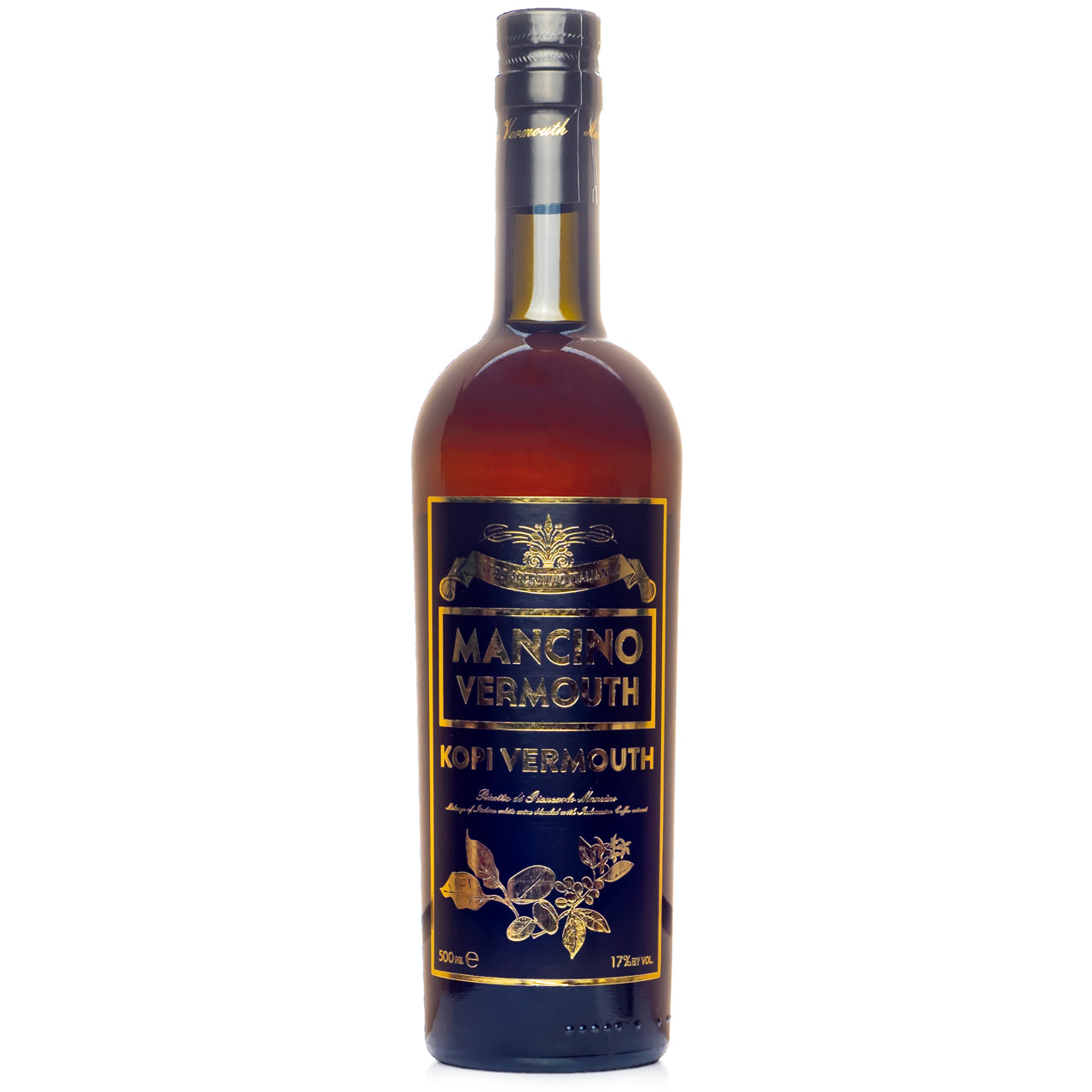 Vincenzo di Ruggiero/フェードインディゴ/ボタニカルリネン Mancino Kopi Coffee Vermouth