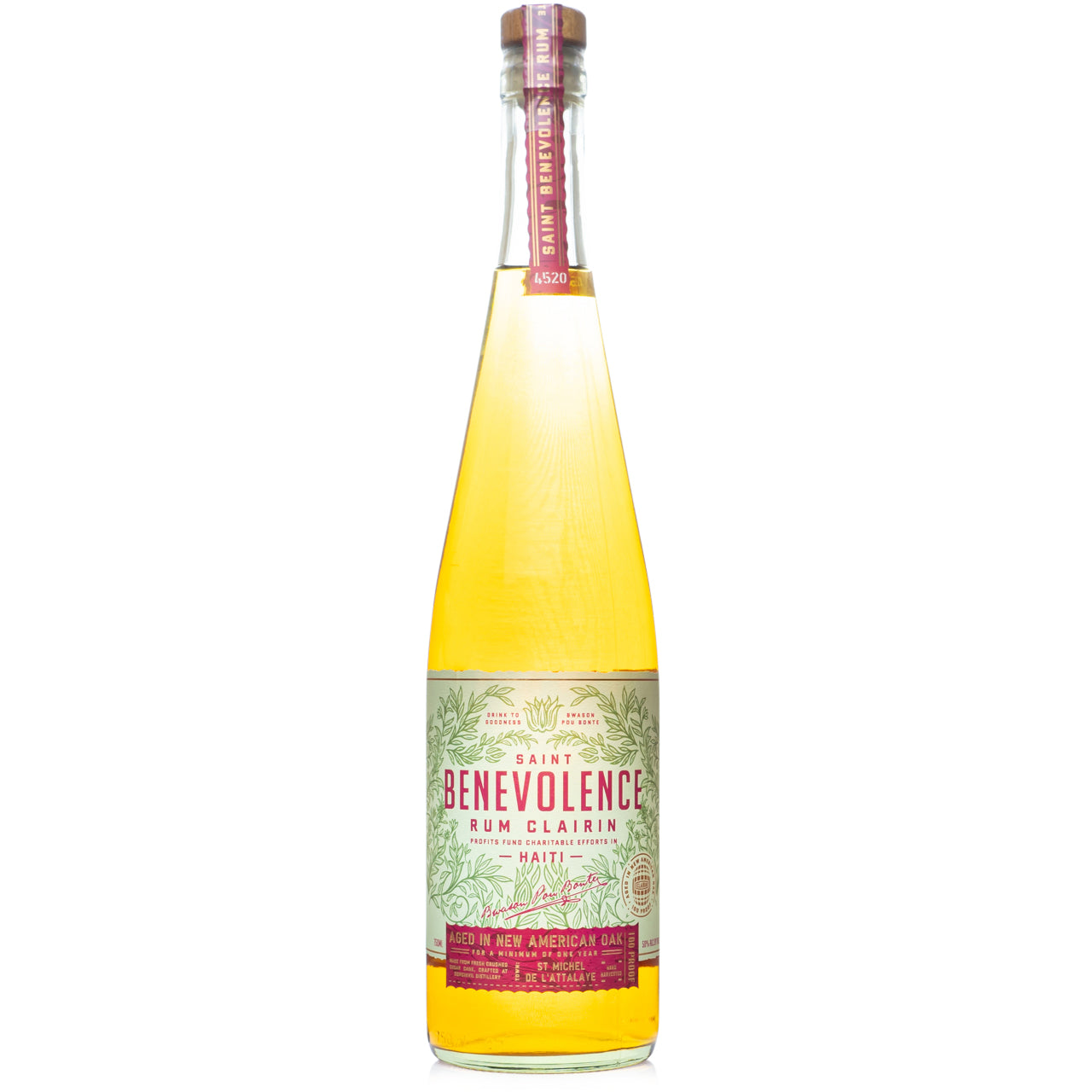 Saint Benevolence Aged Clairin Rum