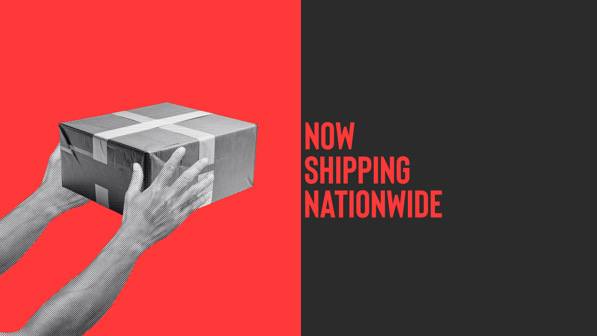 We’re shipping nationwide! 🚚 (Plus big news for SF locals)