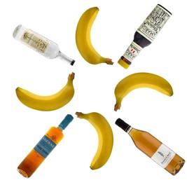 Banana-drams,  a bunch of bottles to peel you away from those winter blues