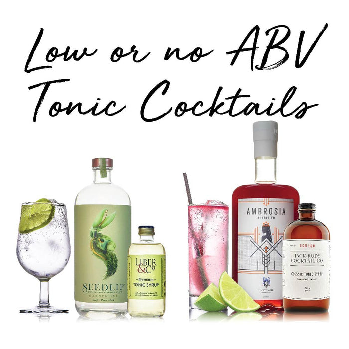 Low or No ABV Cocktails