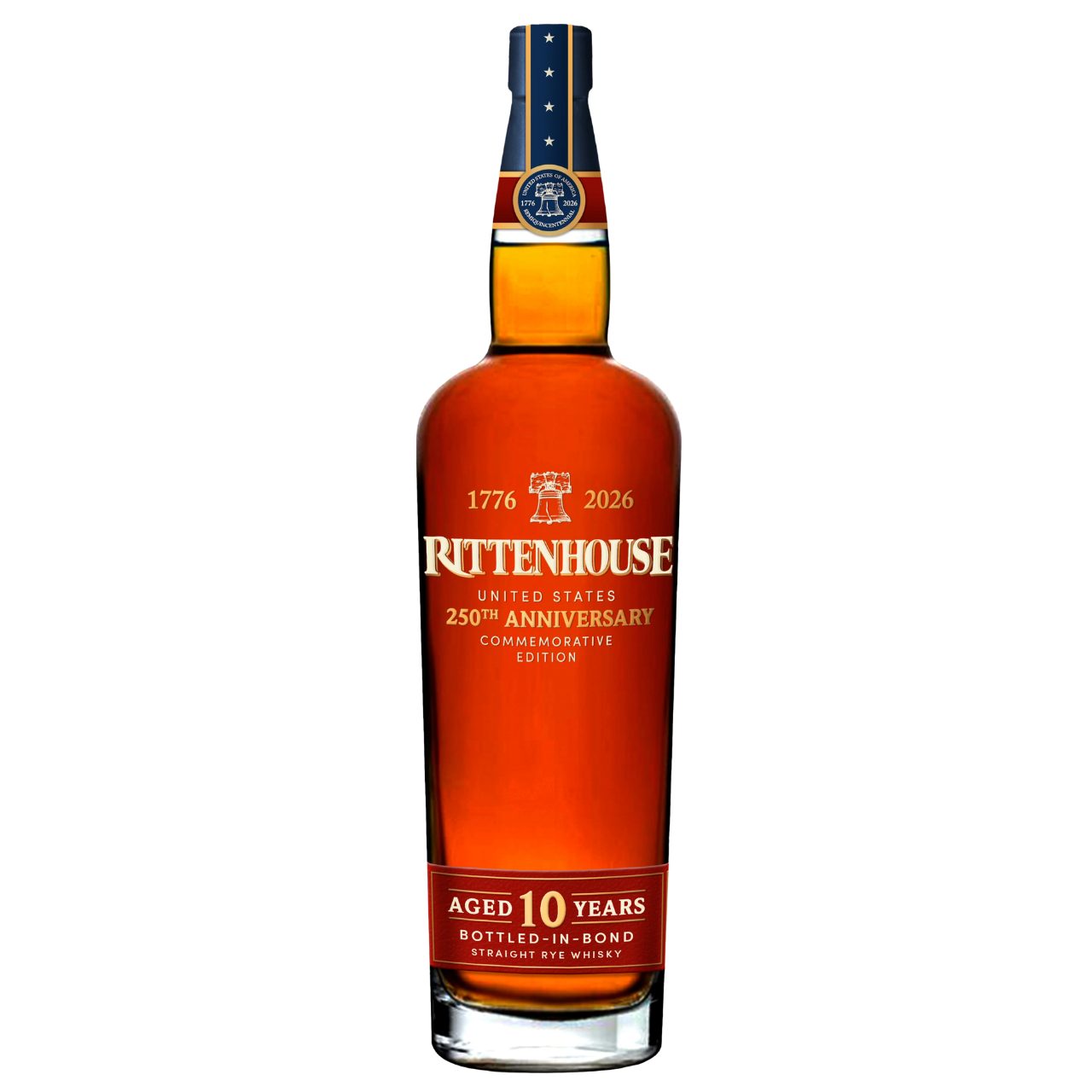 Rittenhouse Rye 10 Year 250th Anniversary Whiskey