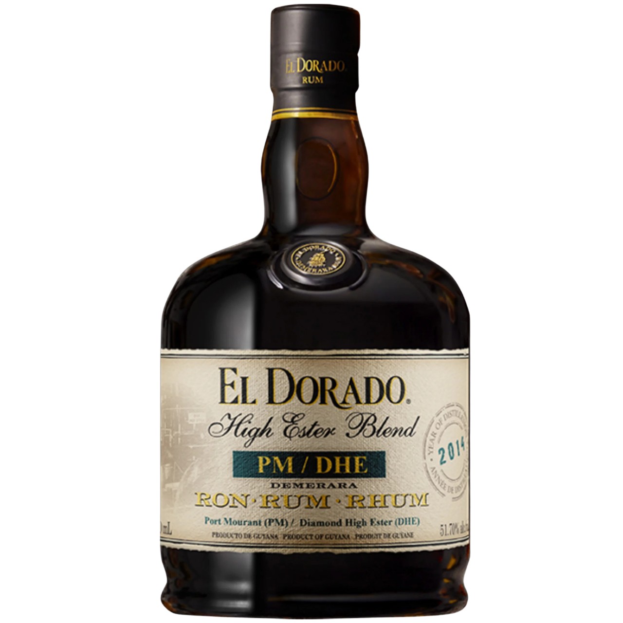 El Dorado High Ester PM/DHE Demerara Rum