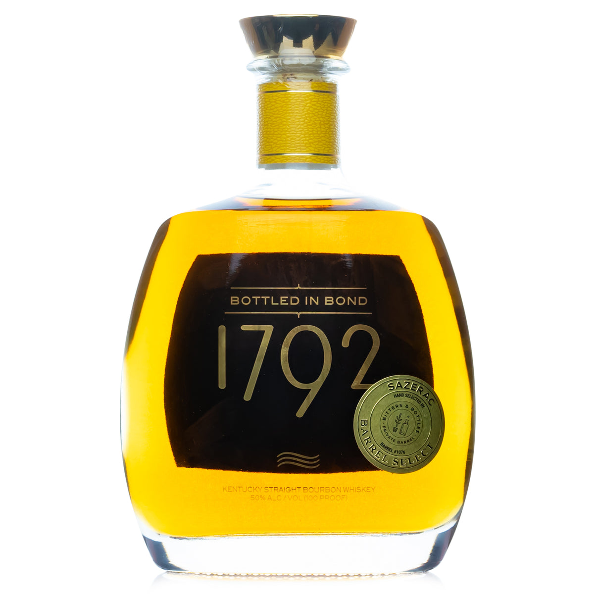 1792 Bottled in Bond "B&B Select" Single Barrel Bourbon