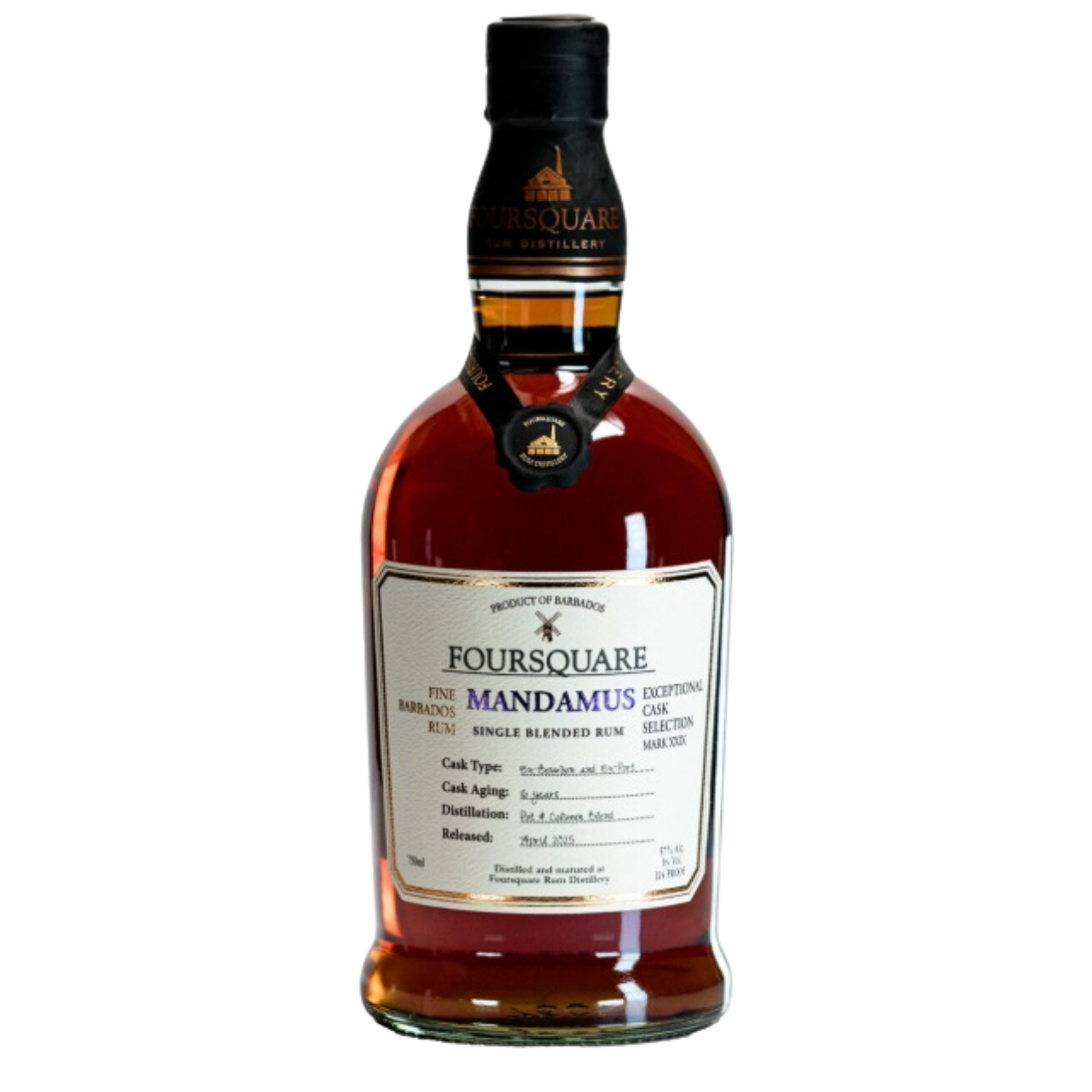 Foursquare Exceptional Cask Mark XXIX "Mandamus" 16 Year Rum