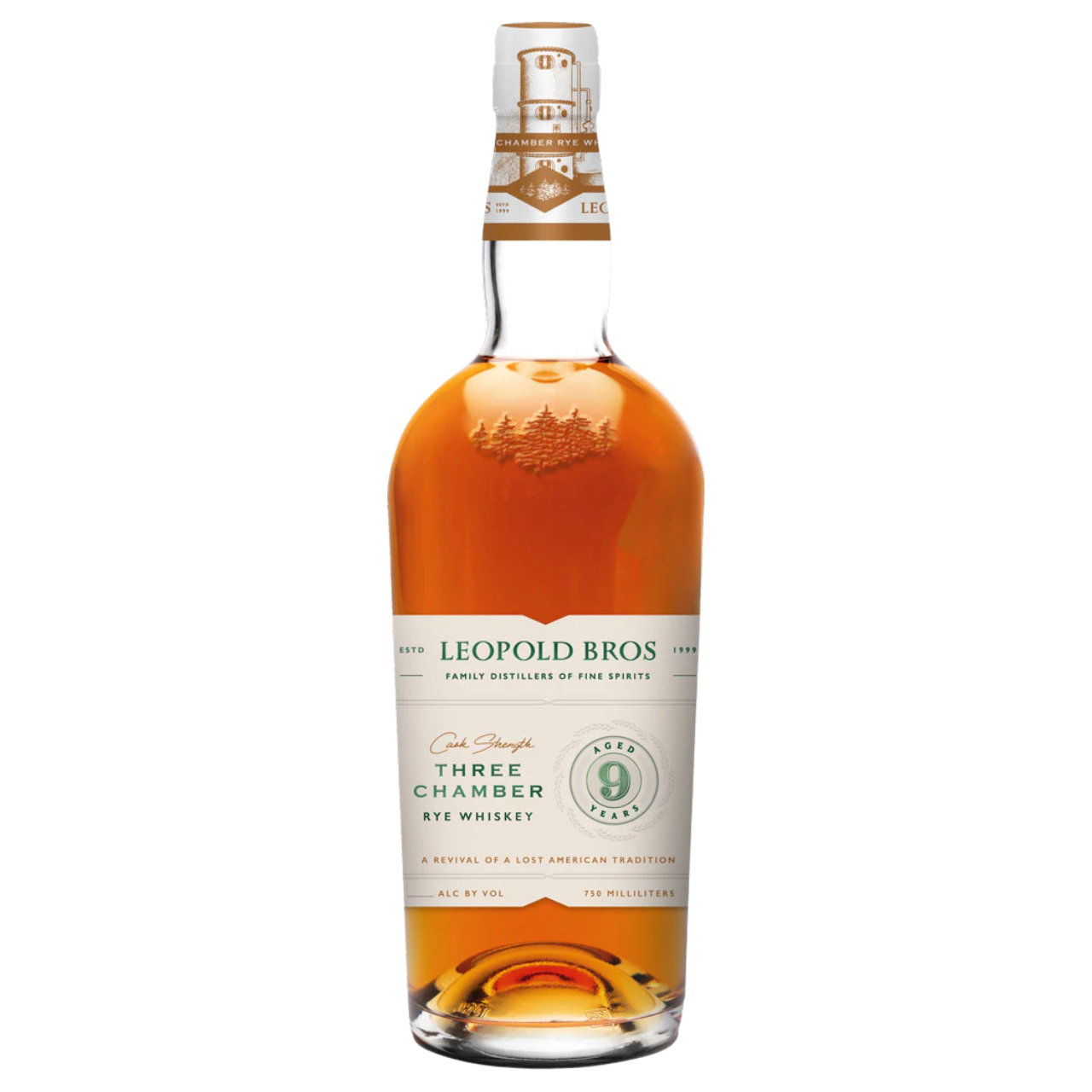 Leopold Three Chamber 9 Year Rye Whiskey