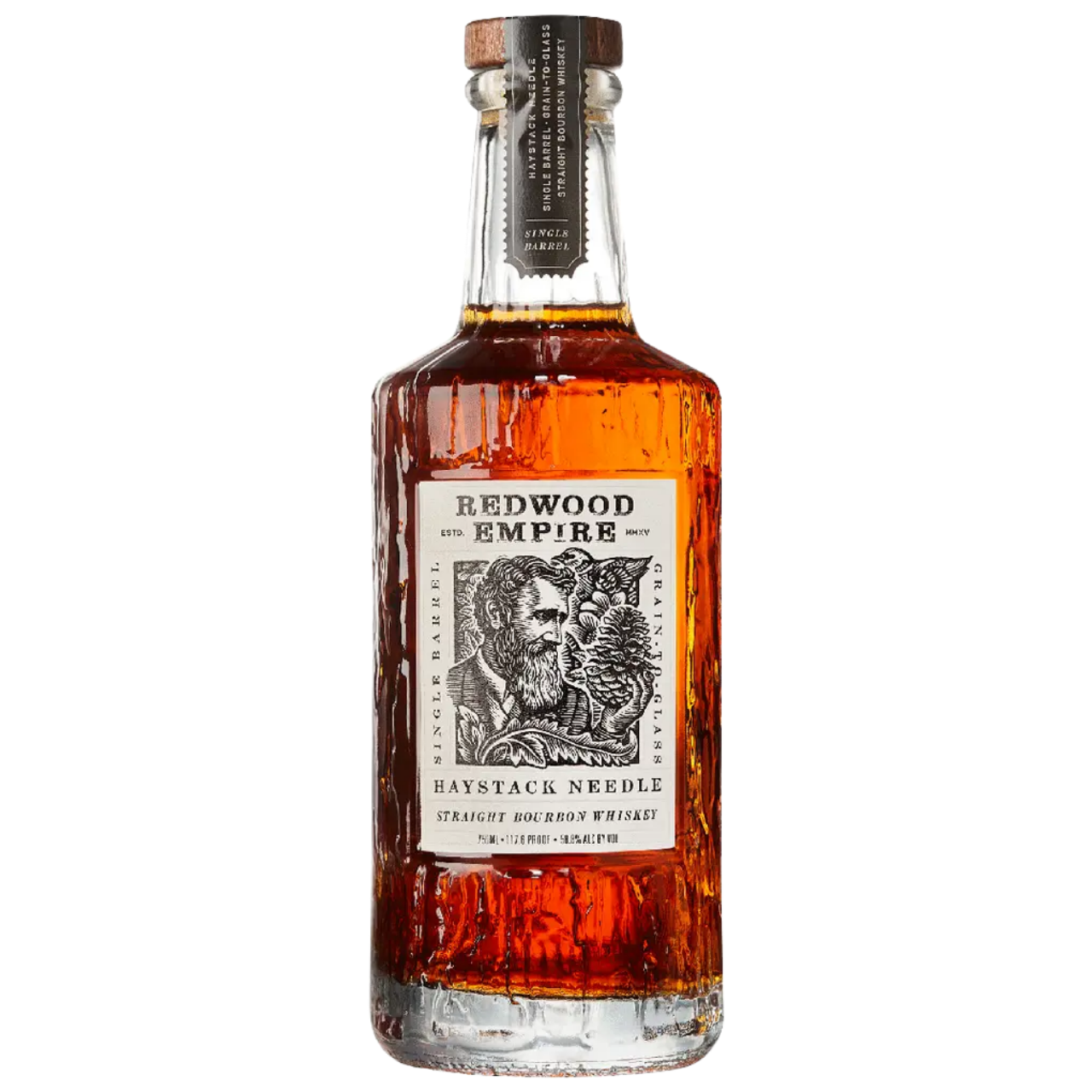 Redwood Empire Haystack Needle Straight Bourbon Whiskey Barrel 2883