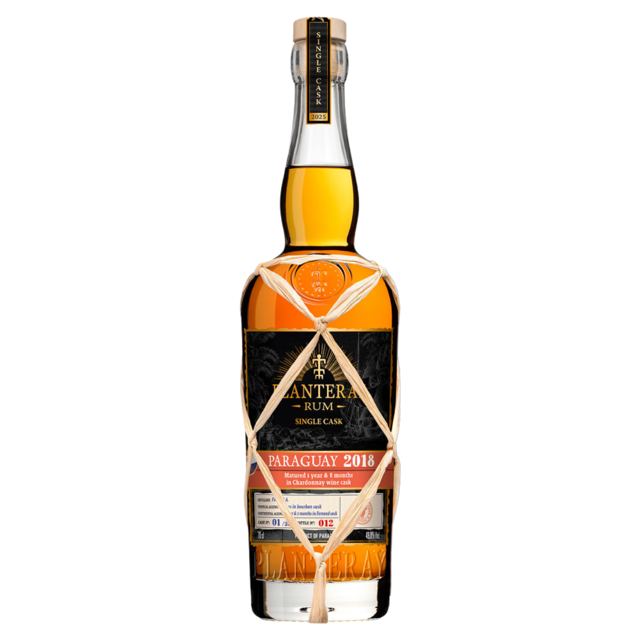 Planteray Paraguay Chardonnay  Single Cask Rum