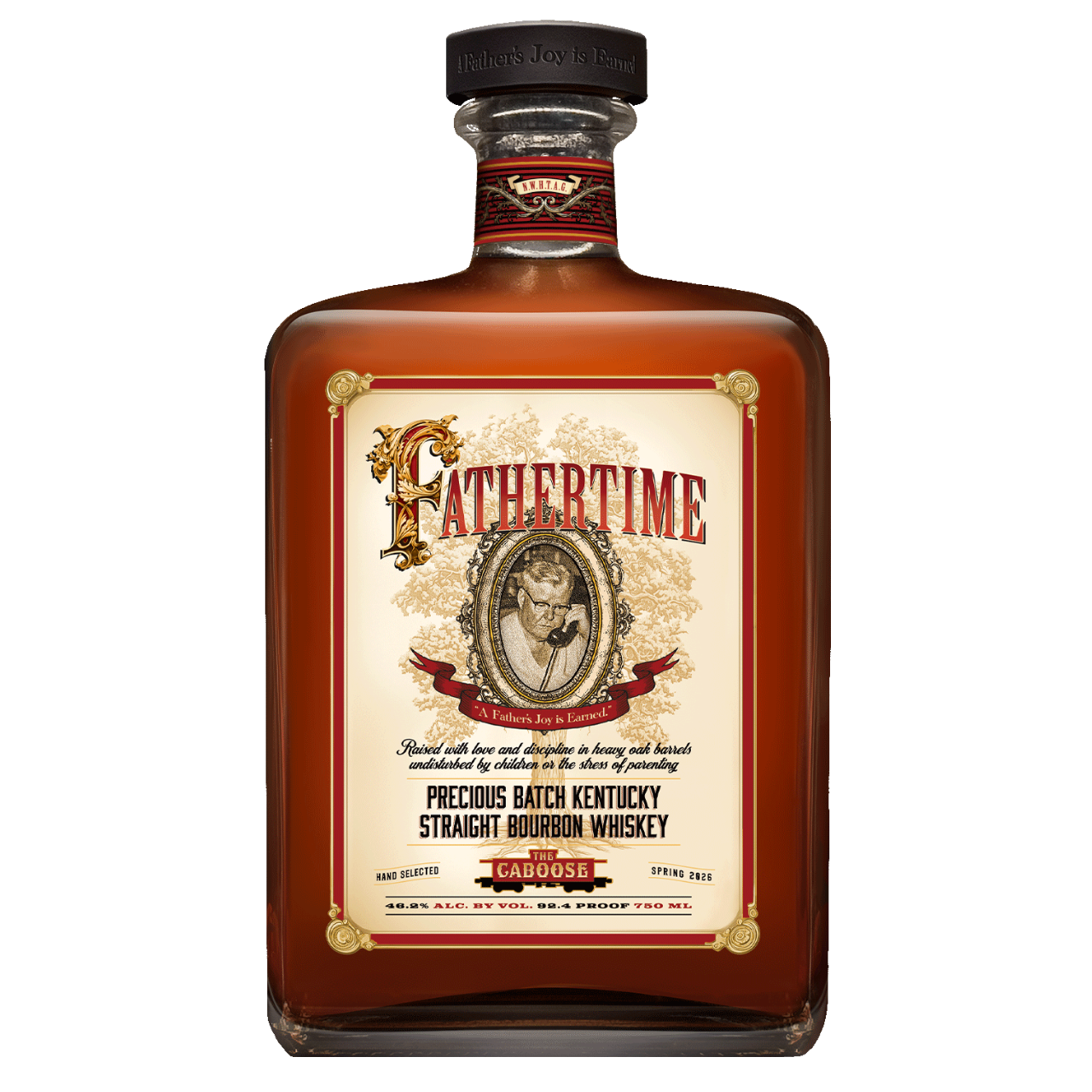 Fathertime The Caboose 92.4 Proof Precious Batch Kentucky Bourbon