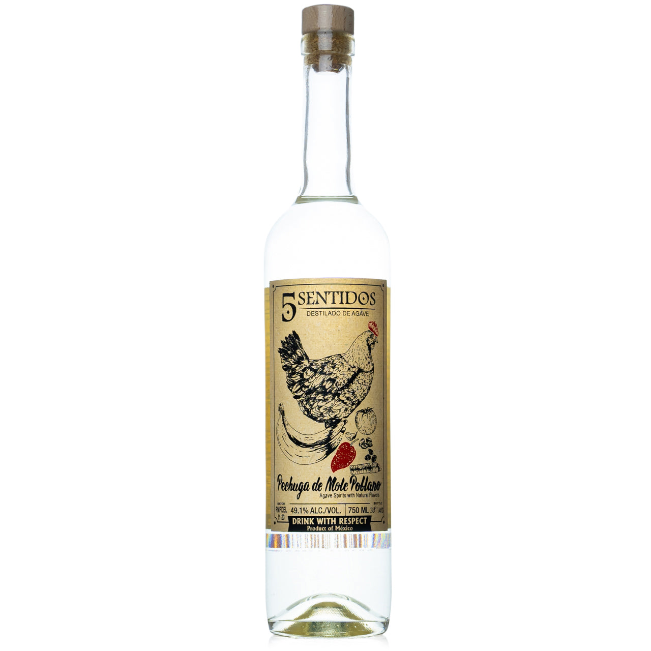 5 Sentidos Pechuga de Mole Poblano Mezcal