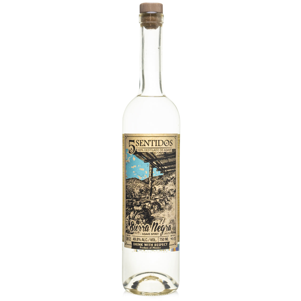 5 Sentidos Sierra Negra Mezcal Batch SN01-25