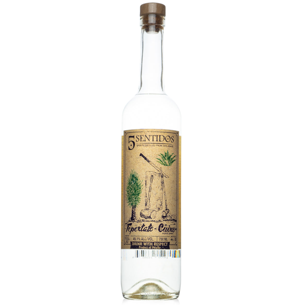 5 Sentidos Tepextate-Cuixe Mezcal — Bitters & Bottles