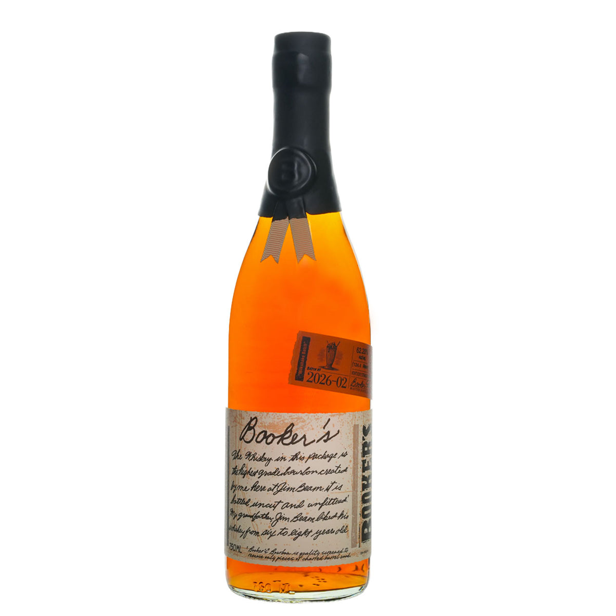 Booker's 2026-02 "Milkshake Batch" Bourbon