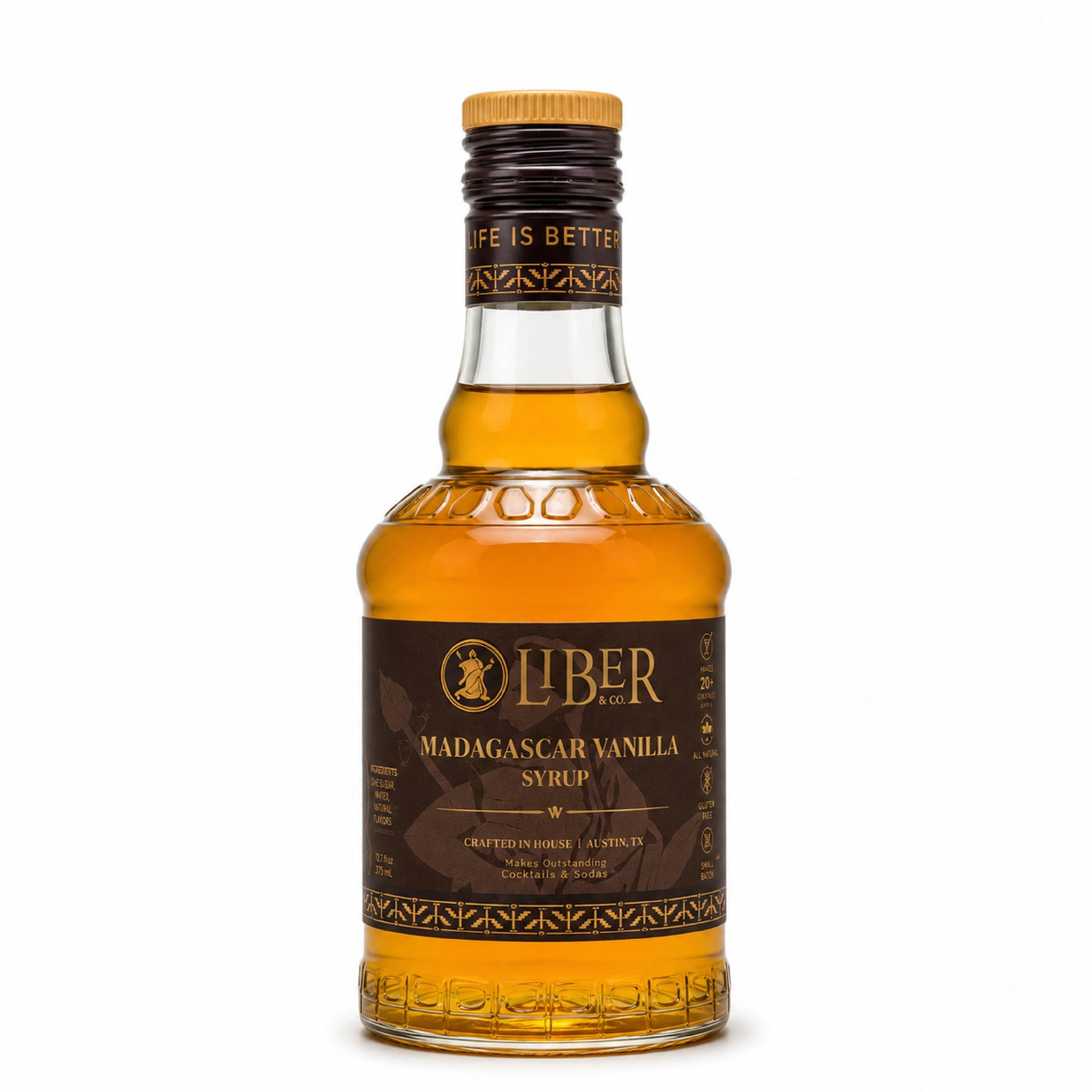 Liber & Co Madagascar Vanilla Syrup