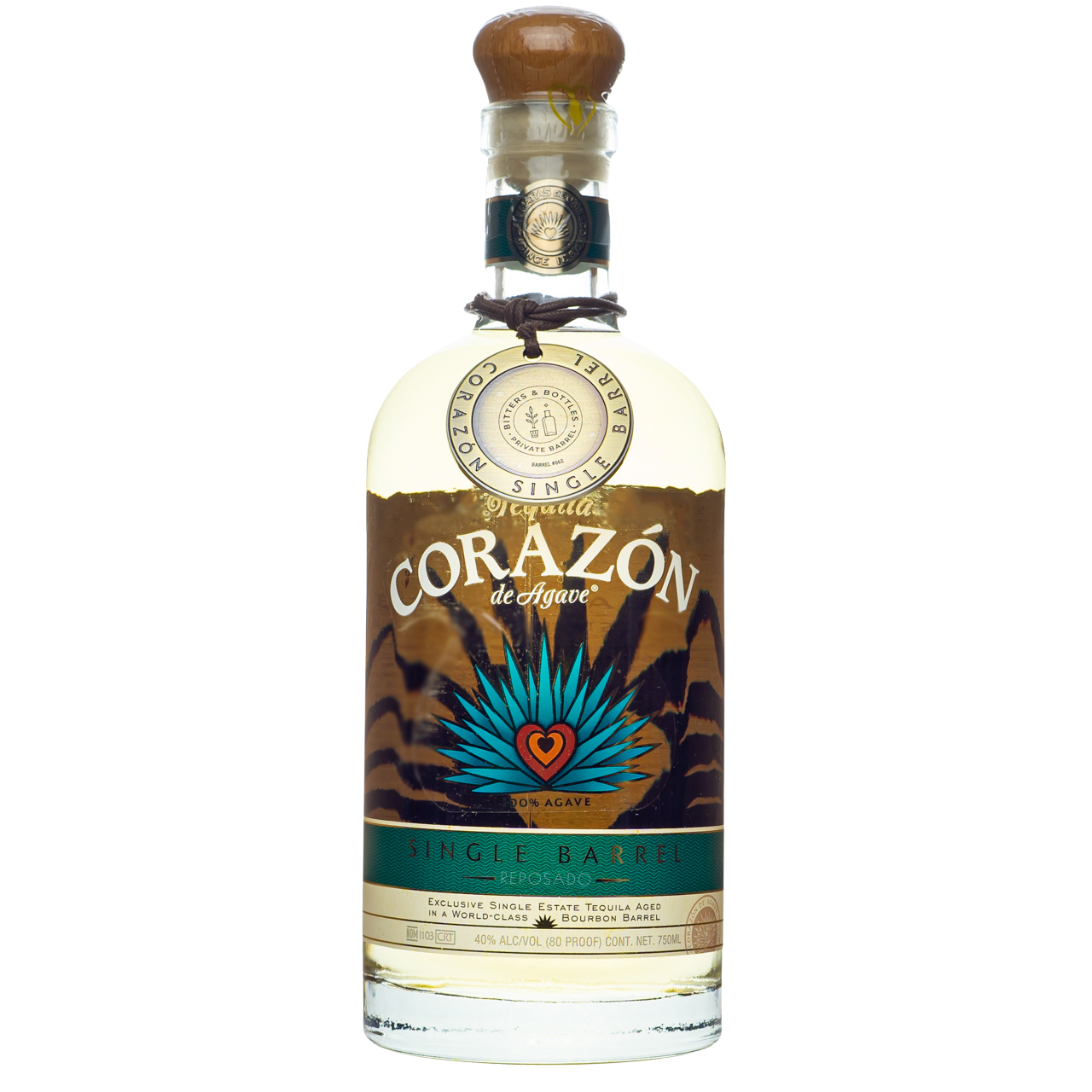 Corazon 'Eagle Rare Aged' Single Barrel Reposado Tequila