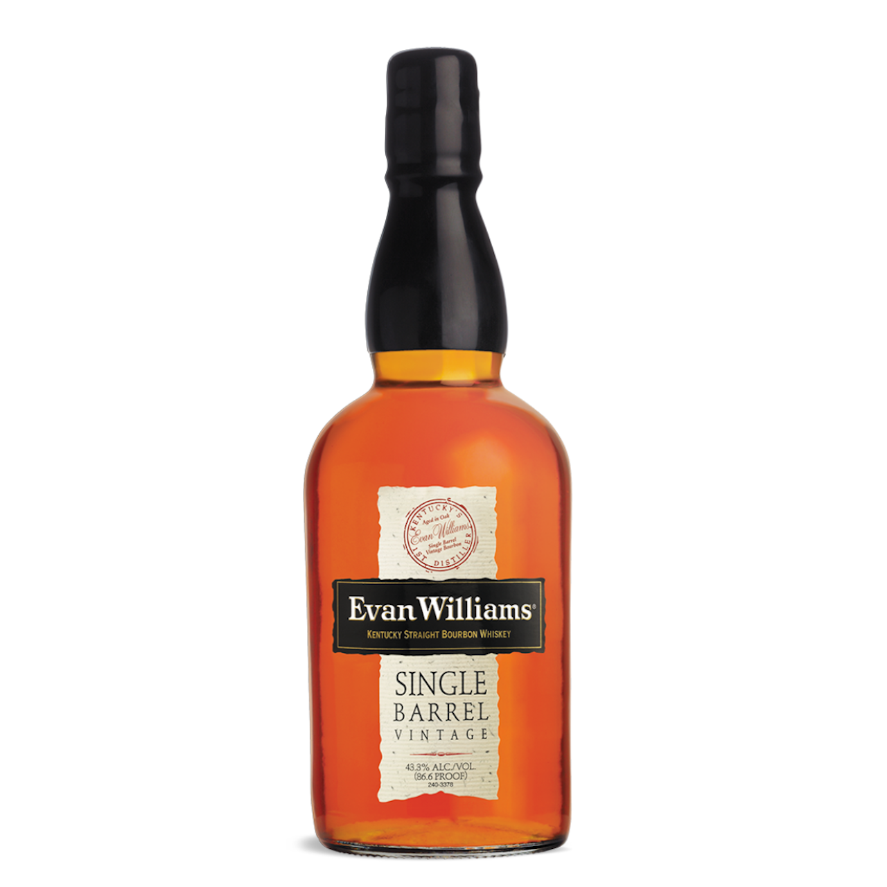 Evan Williams Single Barrel Bourbon 2015 Vintage