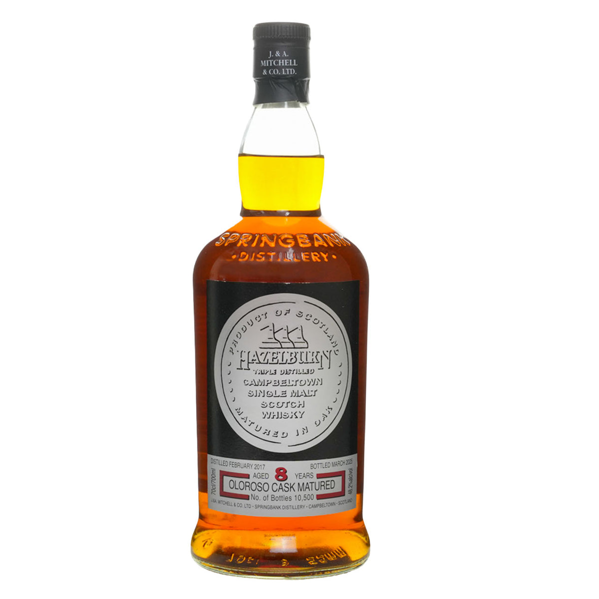Hazelburn 8 Year Oloroso Cask Single Malt Scotch