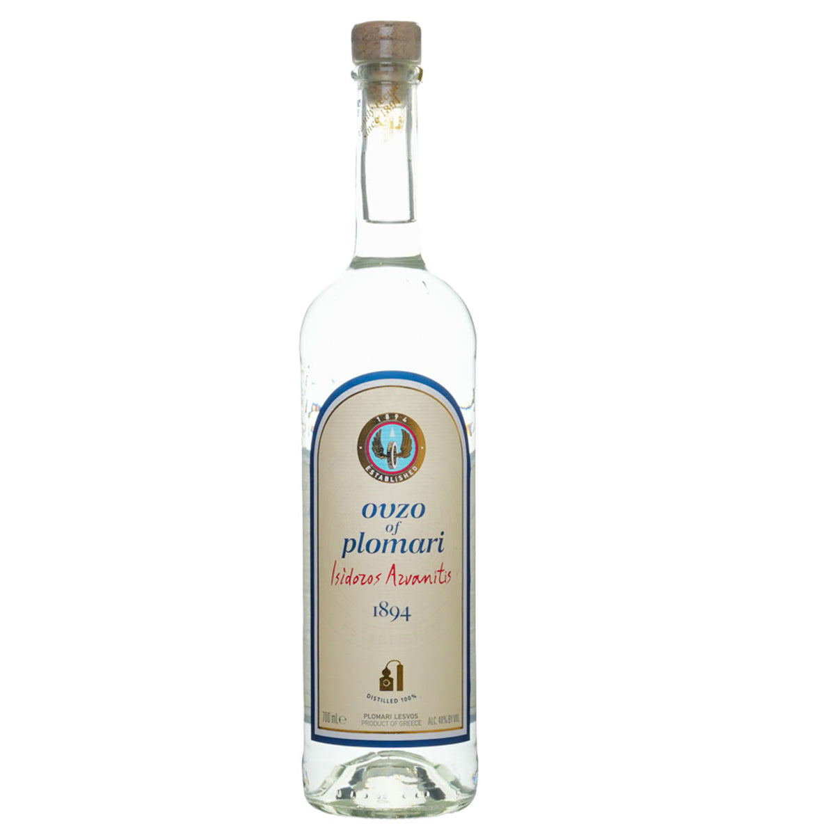 Isidoros Arvanitis Plomari Ouzo