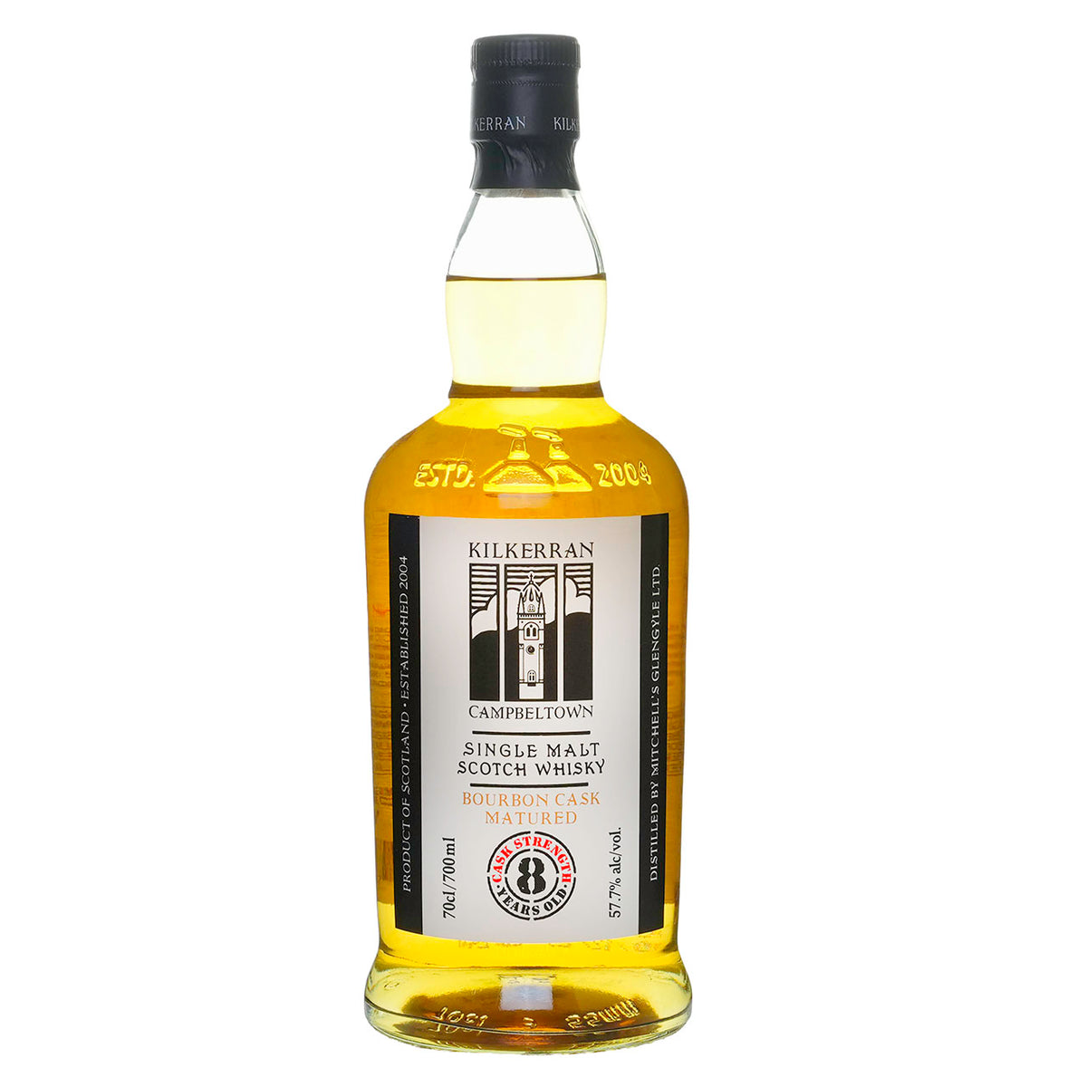 Kilkerran 8 Year Ex-Bourbon Cask Strength Single Malt Scotch