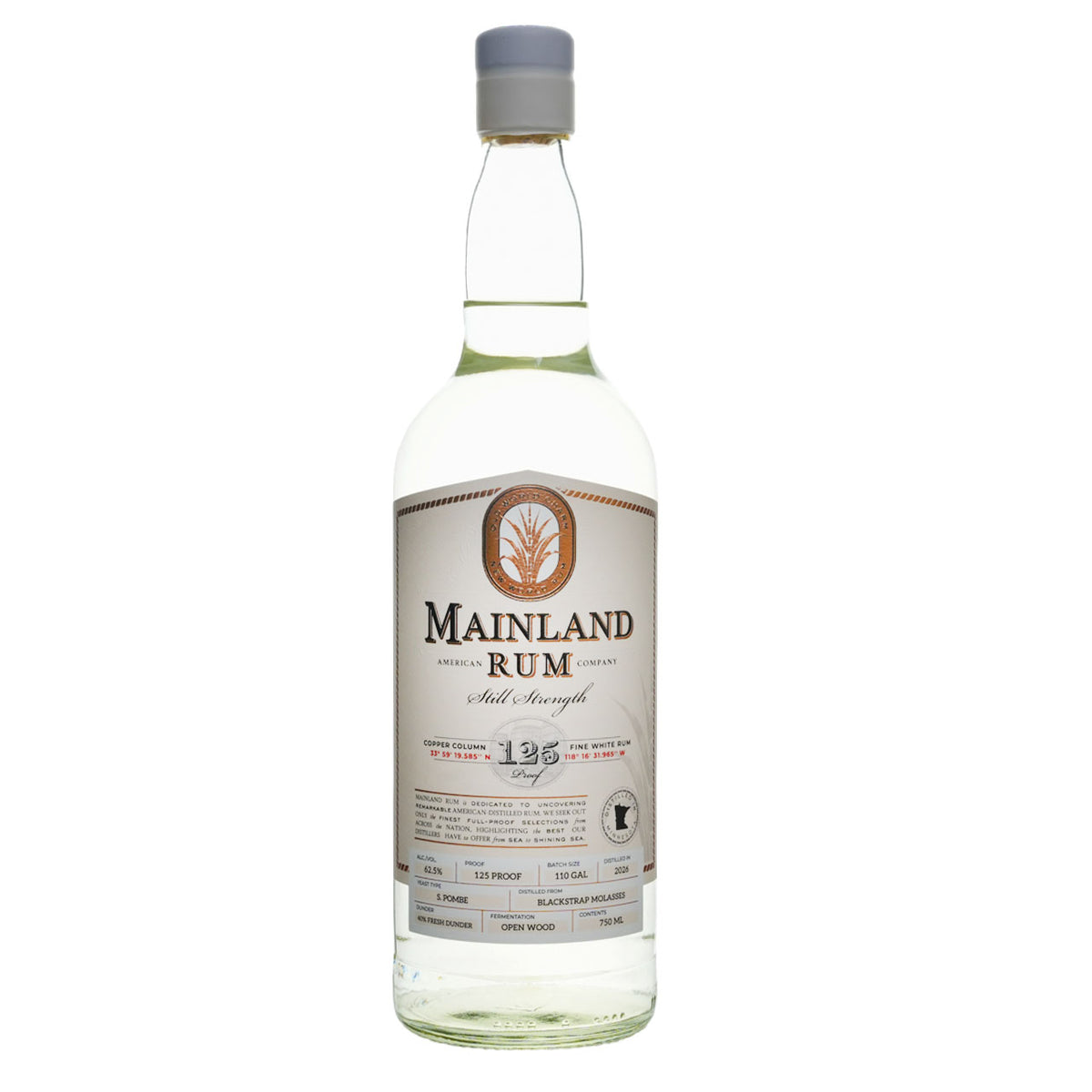 Mainland Minnesota Heavy Dunder Rum