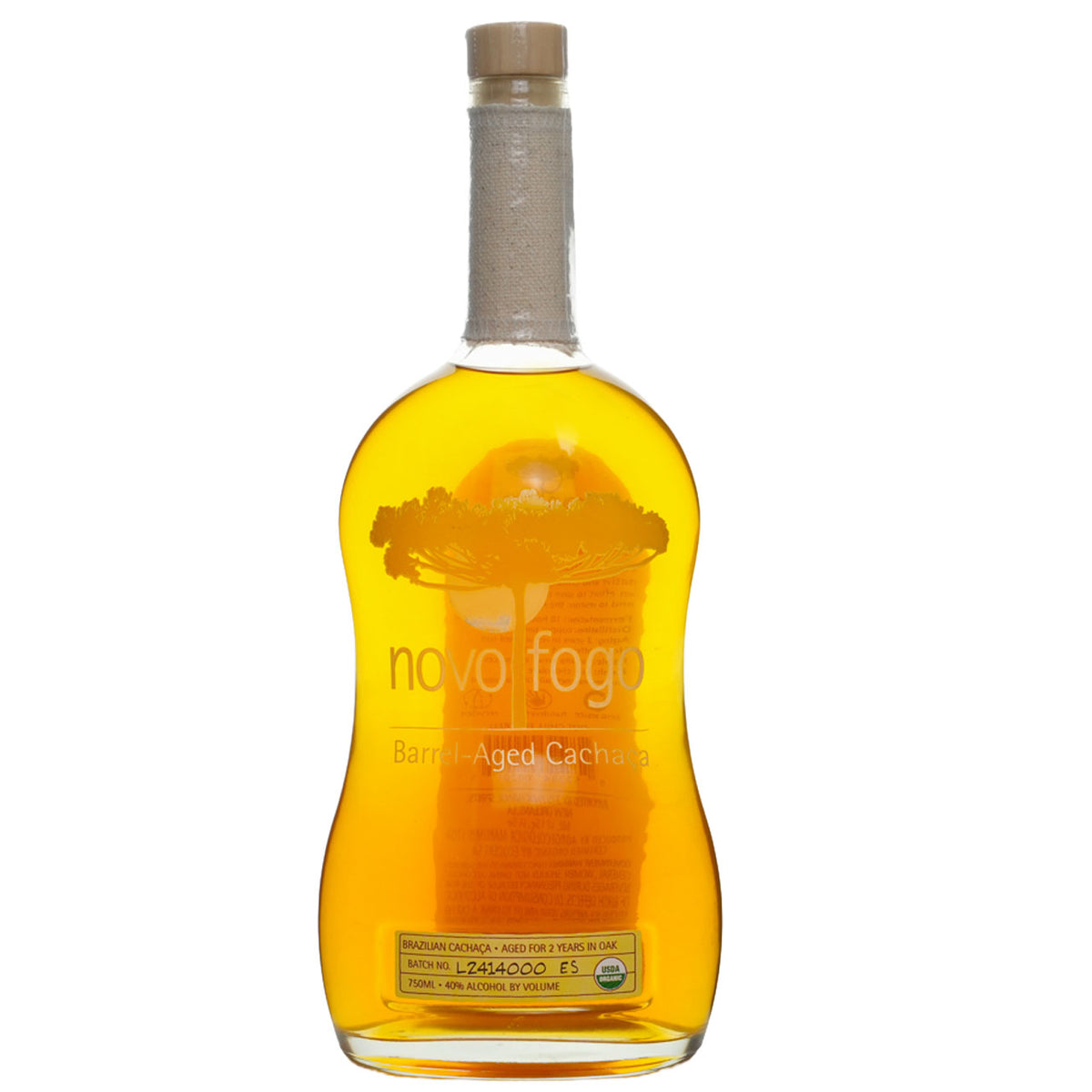 Novo Fogo Organic Barrel-Aged Cachaca
