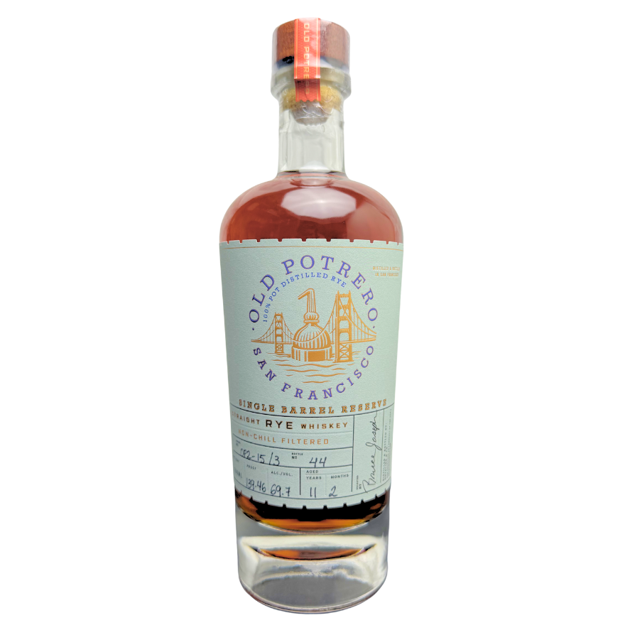 Old Potrero B&B Single Barrel 11 Year 2 Mo. Rye Whiskey "Dusky Delight"