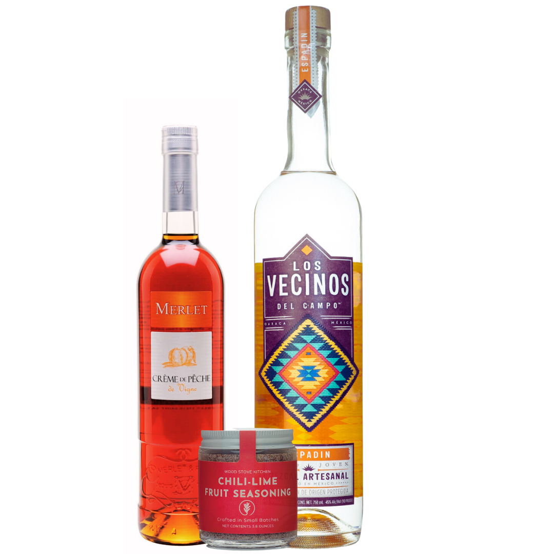 Peach Mezcal "Paleta" Candy Shot Cocktail Kit