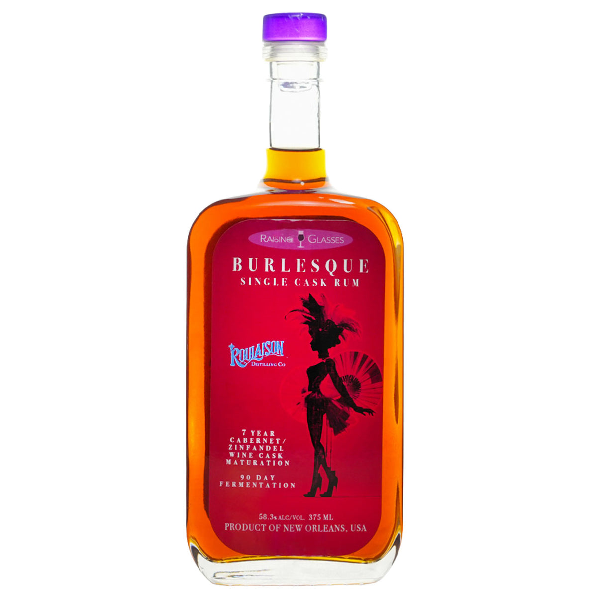 Raising Glasses "Burlesque" 7 Year Wine Cask Rum