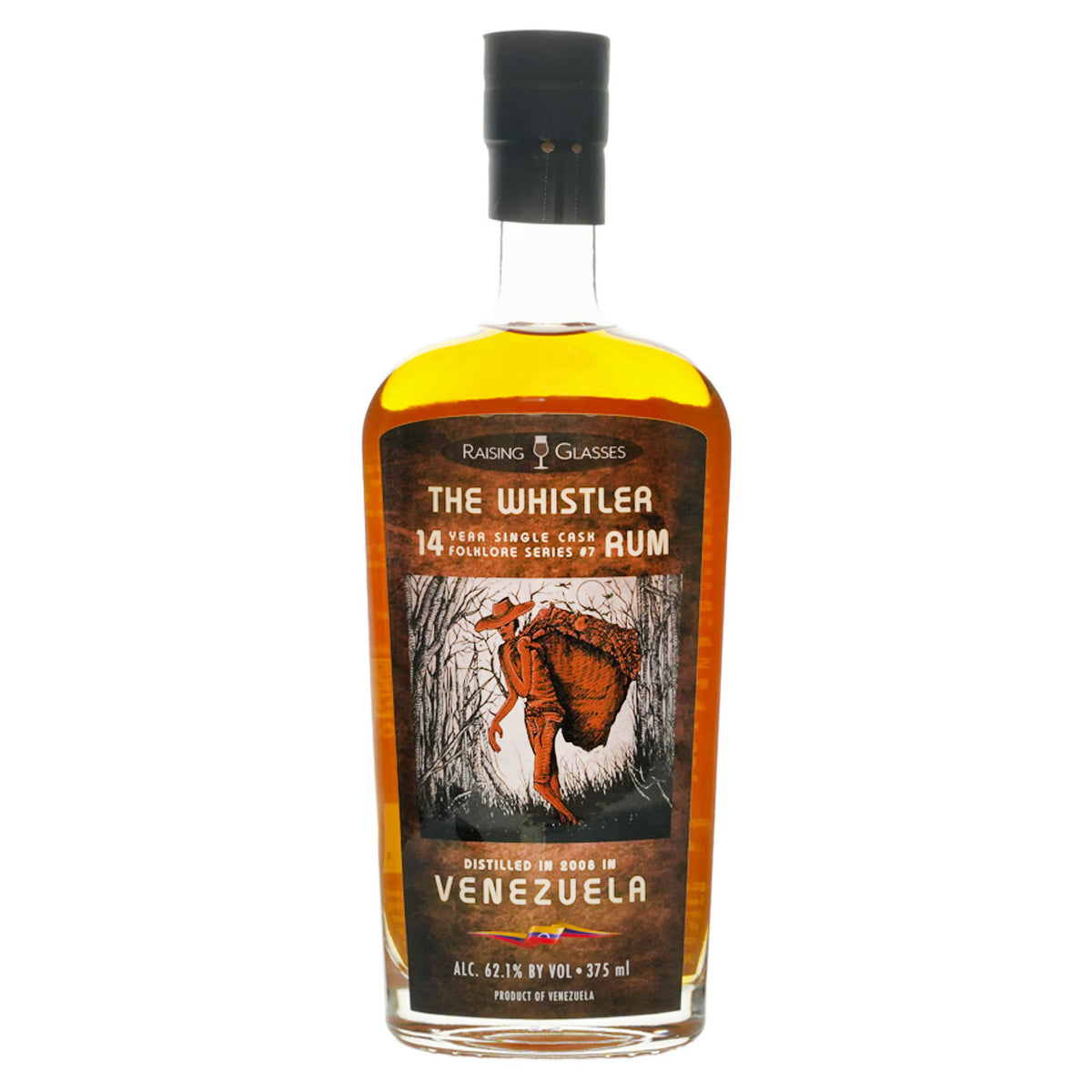 Raising Glasses "The Whistle" 14 Year Venezuela Rum