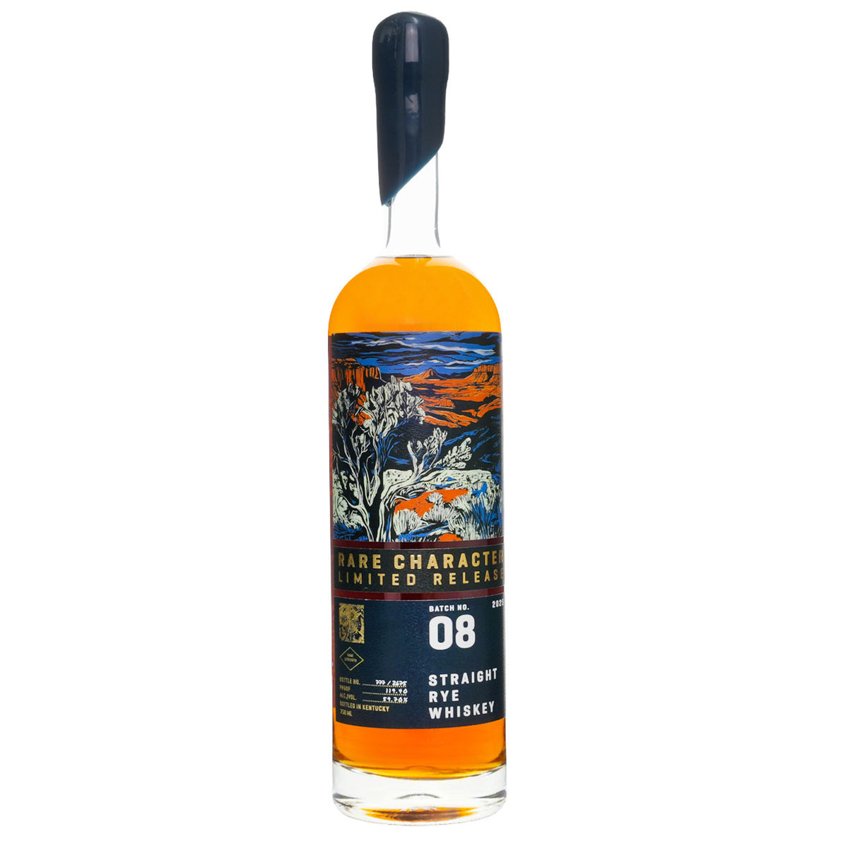Rare Character 'Batch 08' 2025 Rye Whiskey