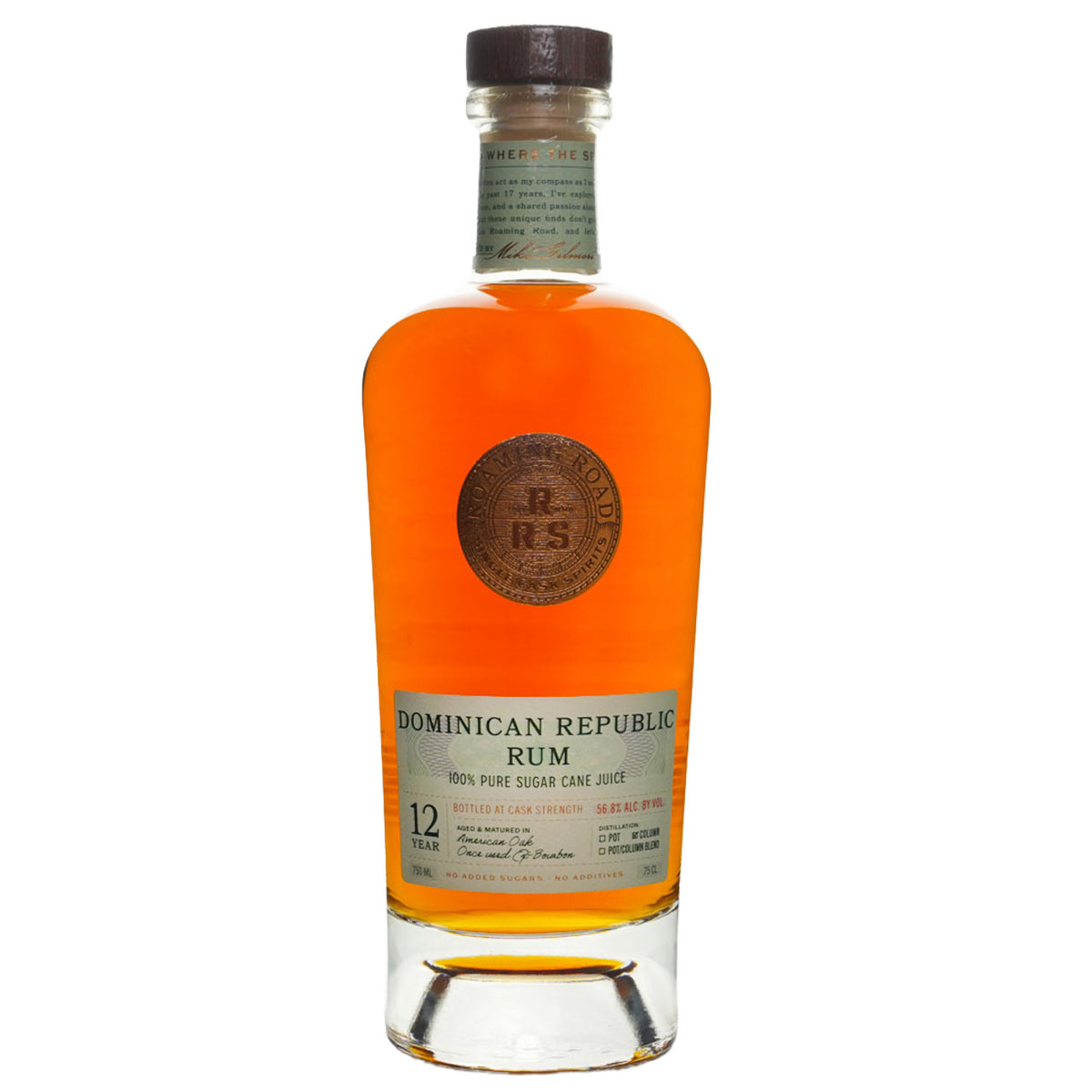 Roaming Road 12 Year Dominican Republic Rum