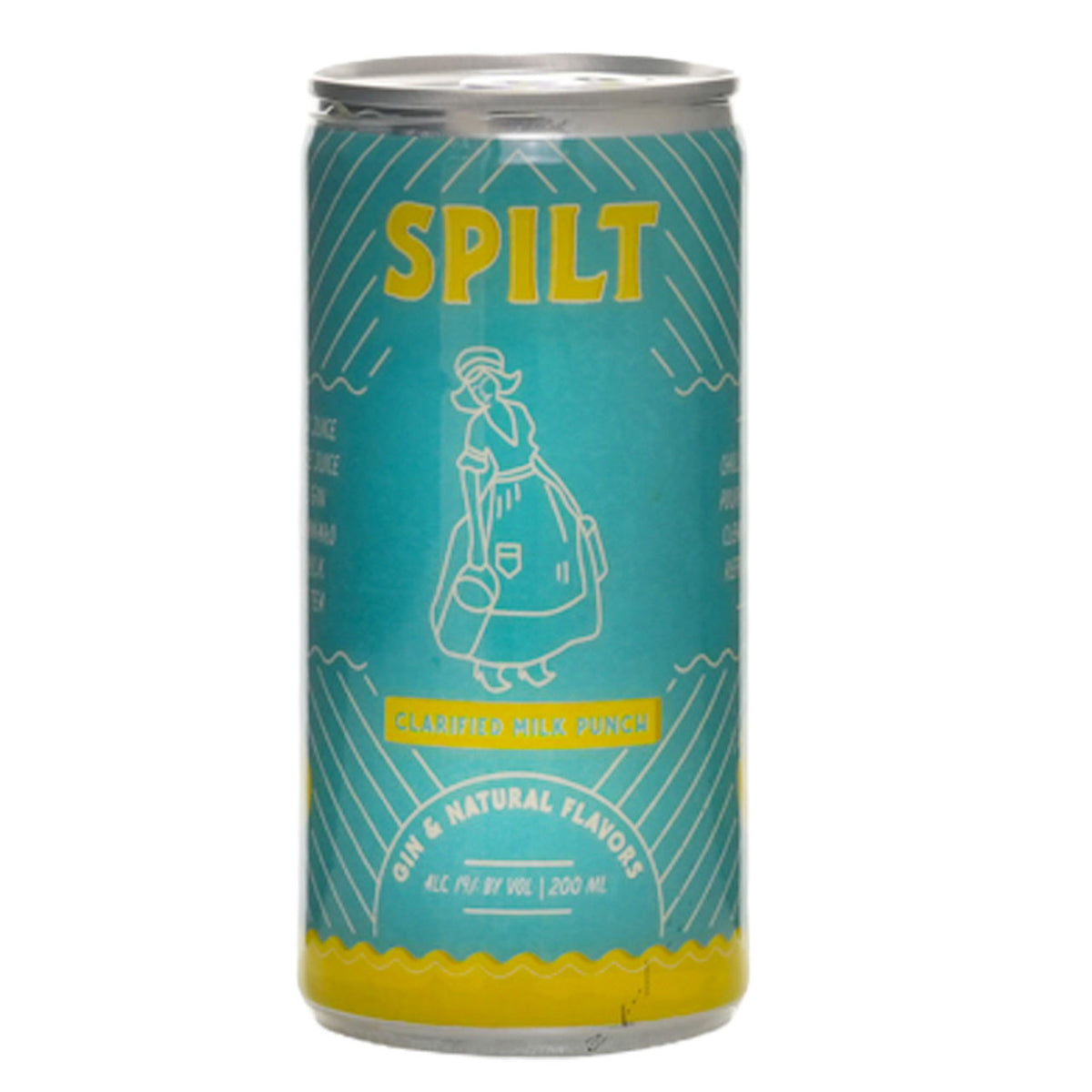 Spilt Clarified Milk Punch