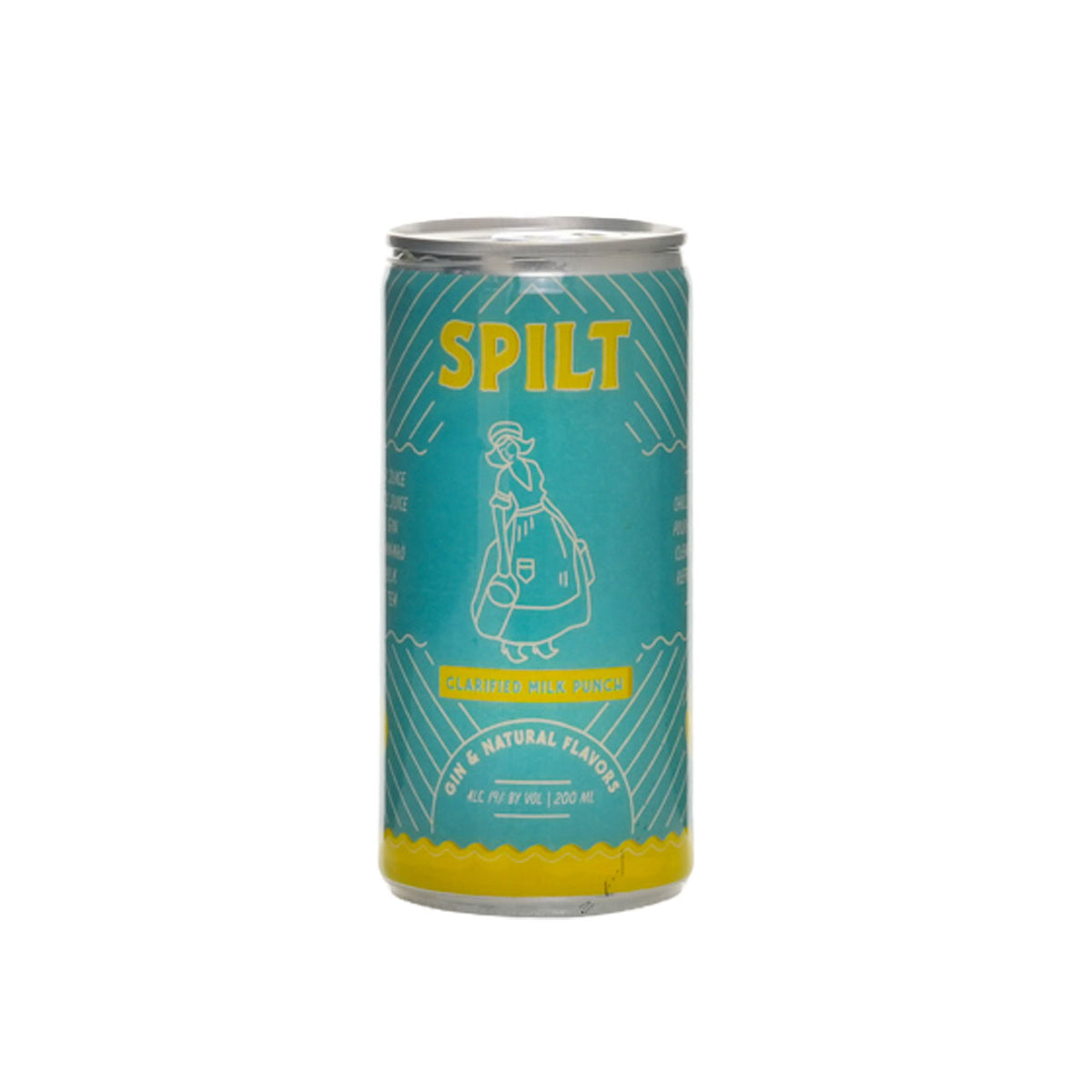 Spilt Clarified Milk Punch