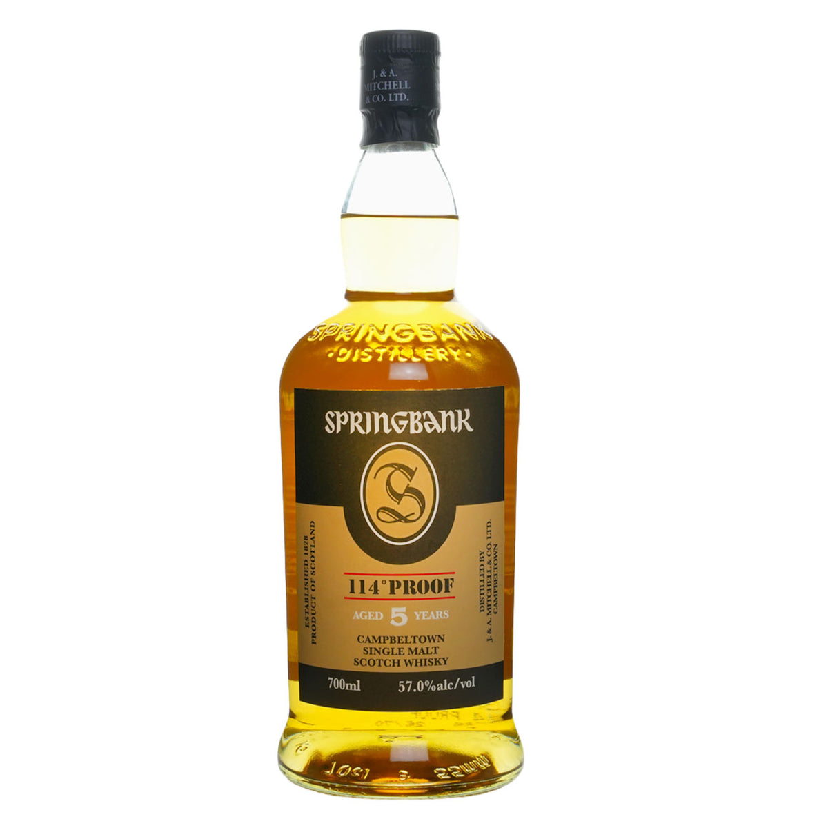 Springbank 5 Year 114 Proof Single Malt Scotch