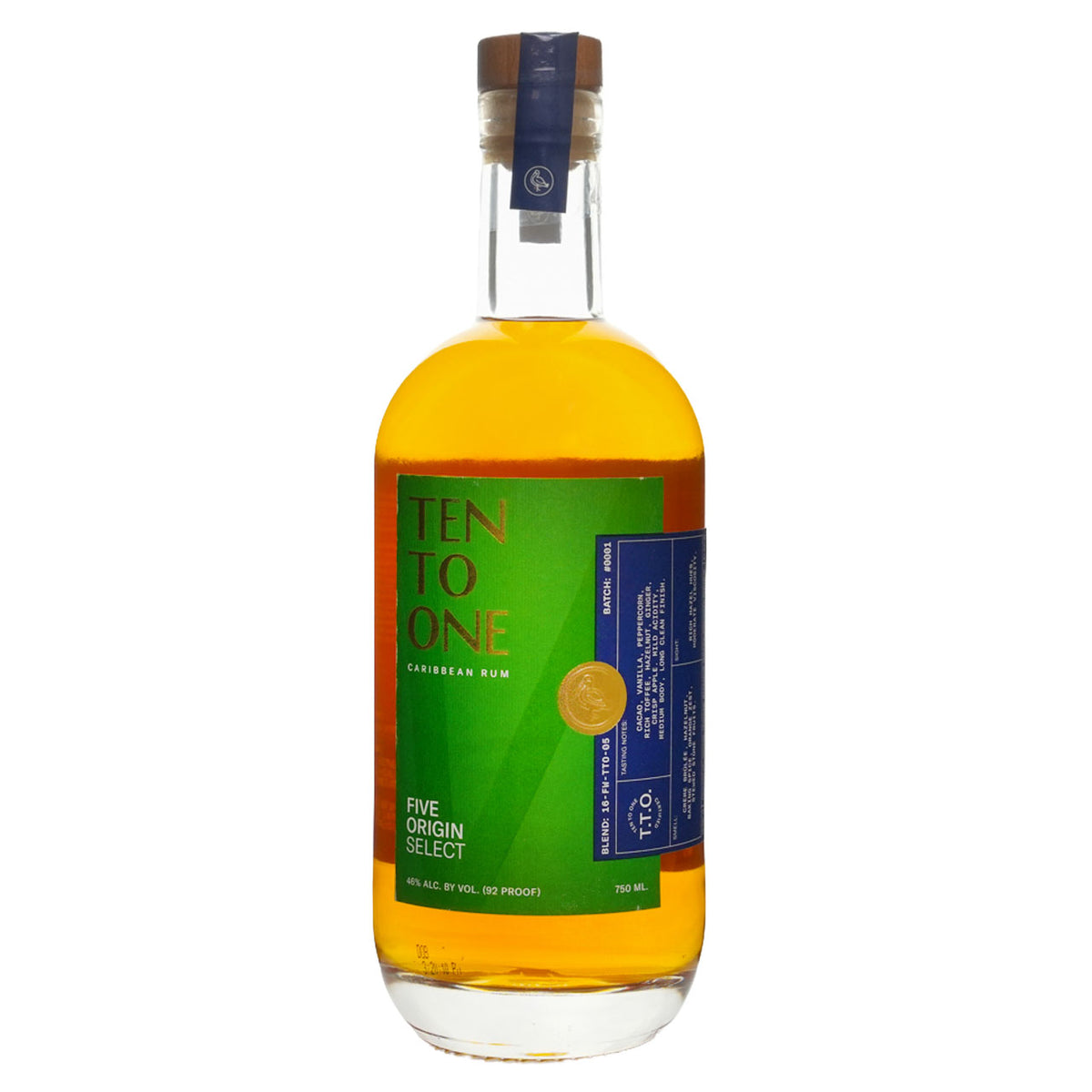 Ten To One Five Origin Select Rum