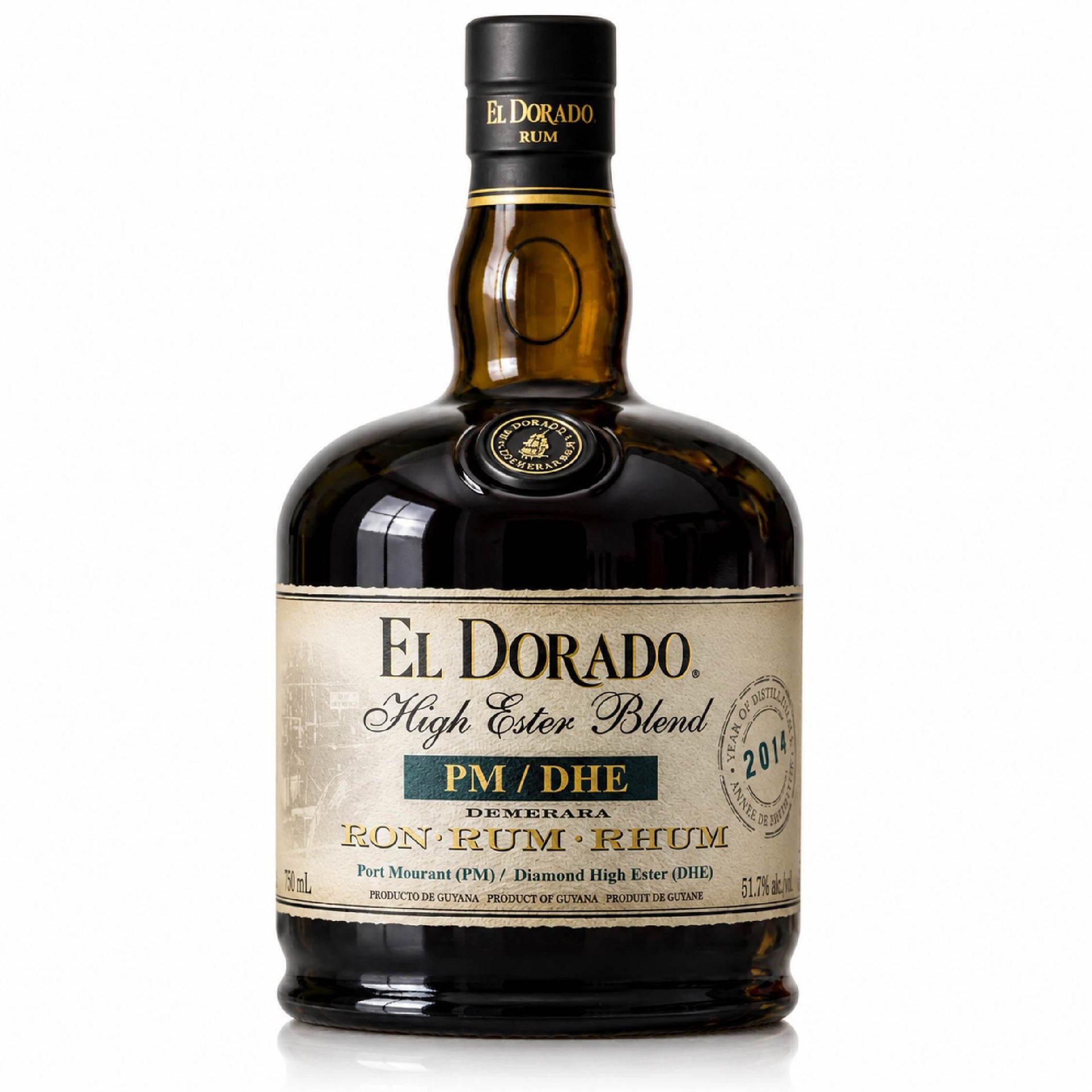 El Dorado High Ester PM/DHE Demerara Rum