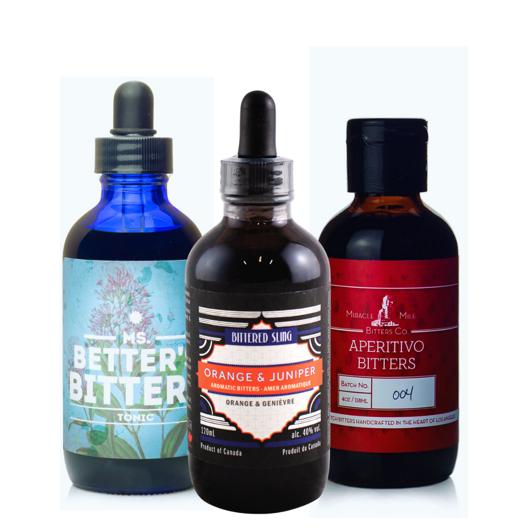 Curated Cocktail Supplies — Bitters & Bottles