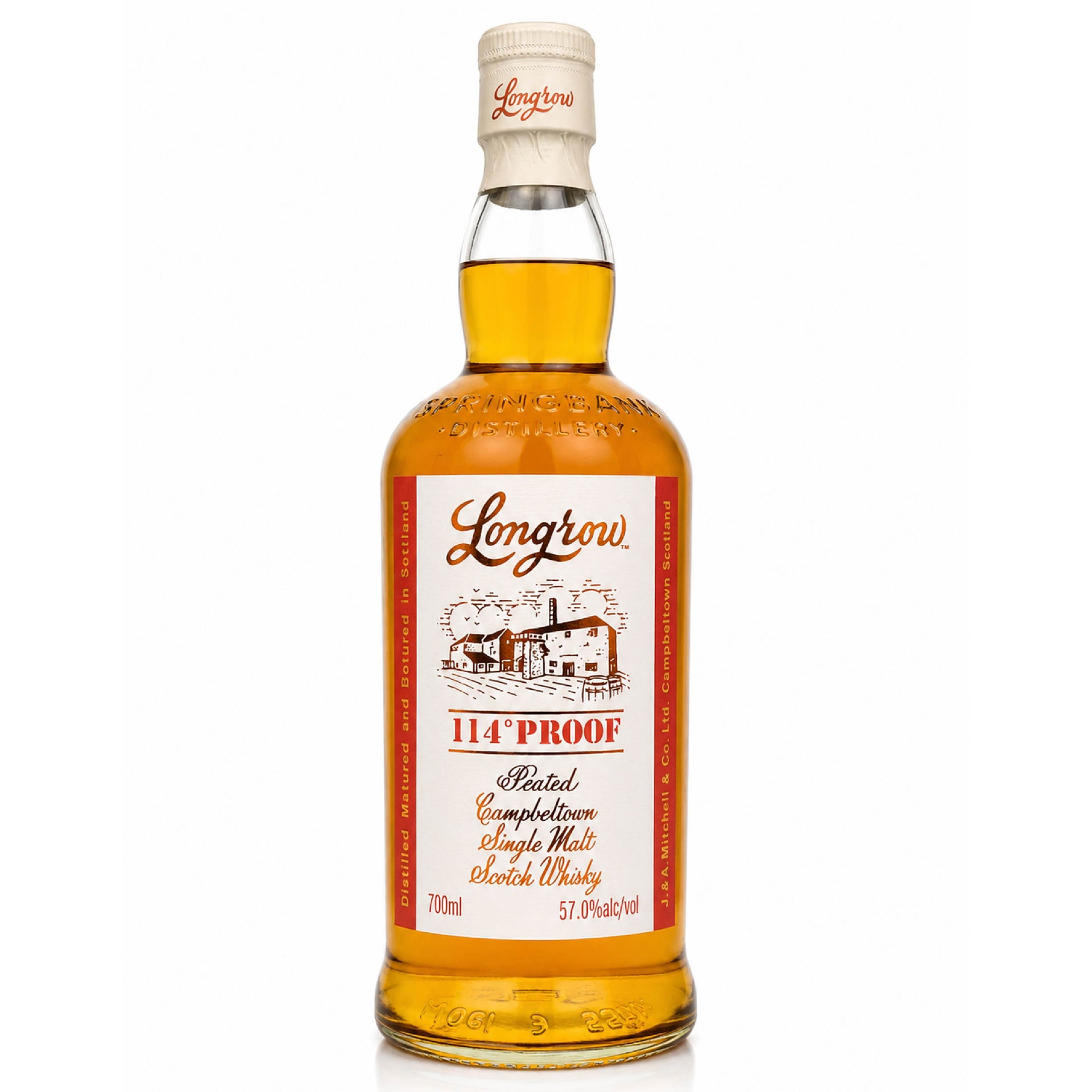 Longrow Peated 114 Proof Single Malt Scotch Batch No. 2