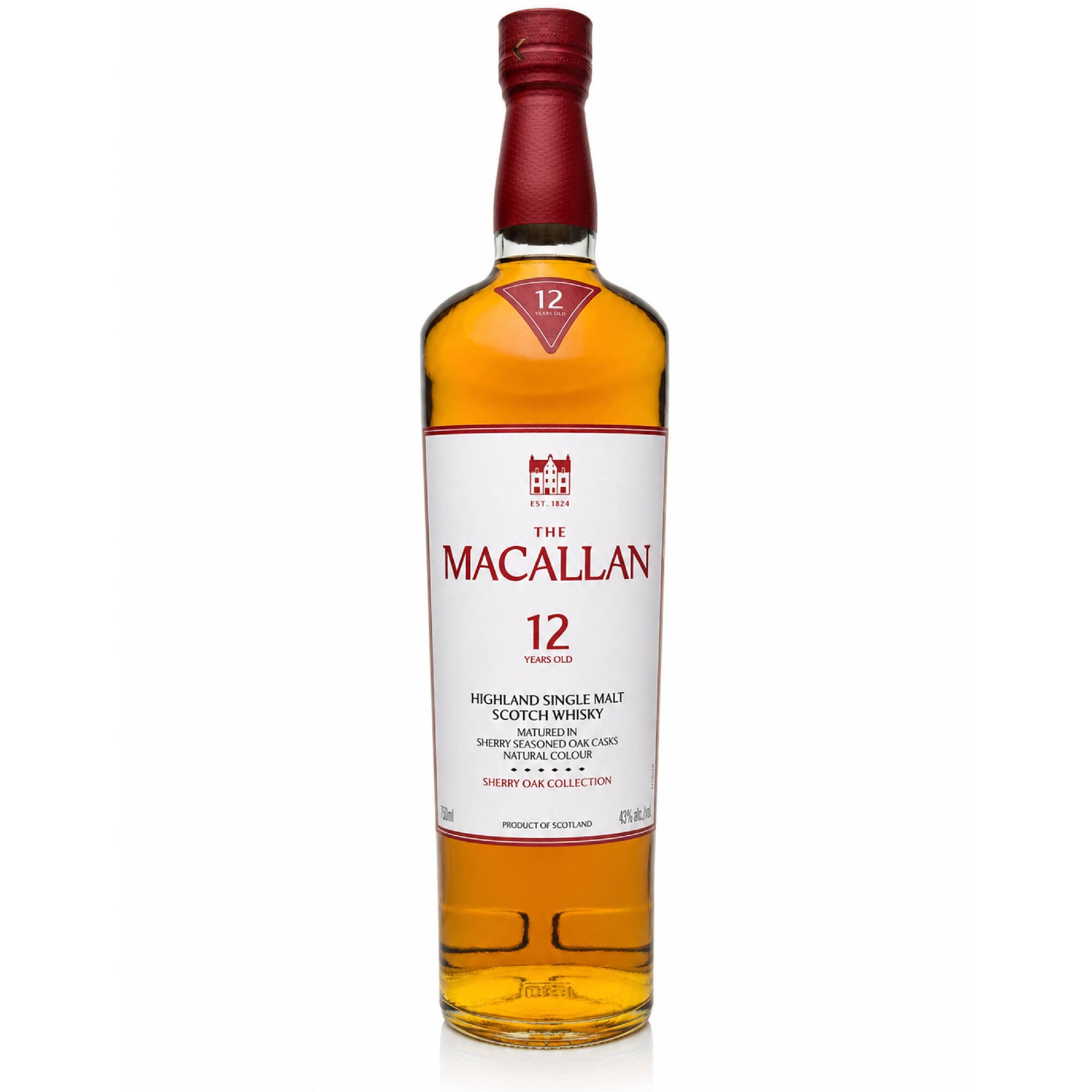 Macallan 12 Year Sherry Oak Single Malt Scotch