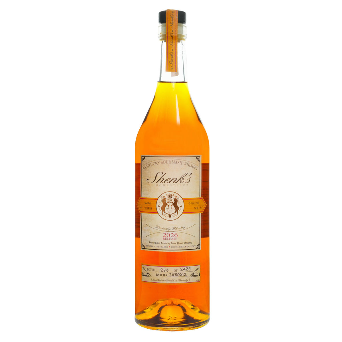 Shenk's Homestead 2026 Sour Mash Whiskey