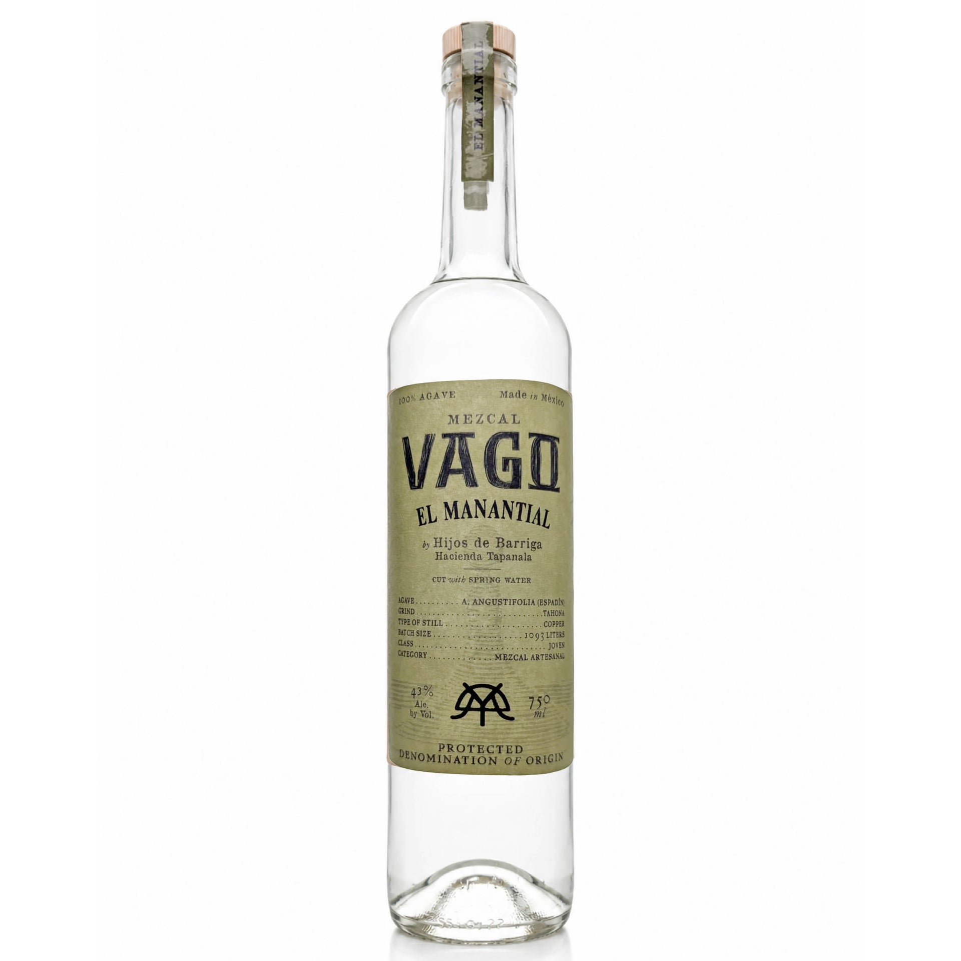Vago El Manantial Espadin Mezcal