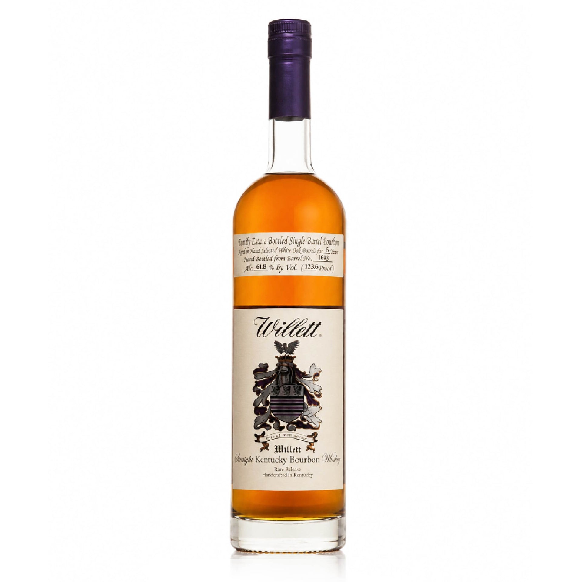 Willett Family Estate 6 Year #1693 Bourbon Whiskey