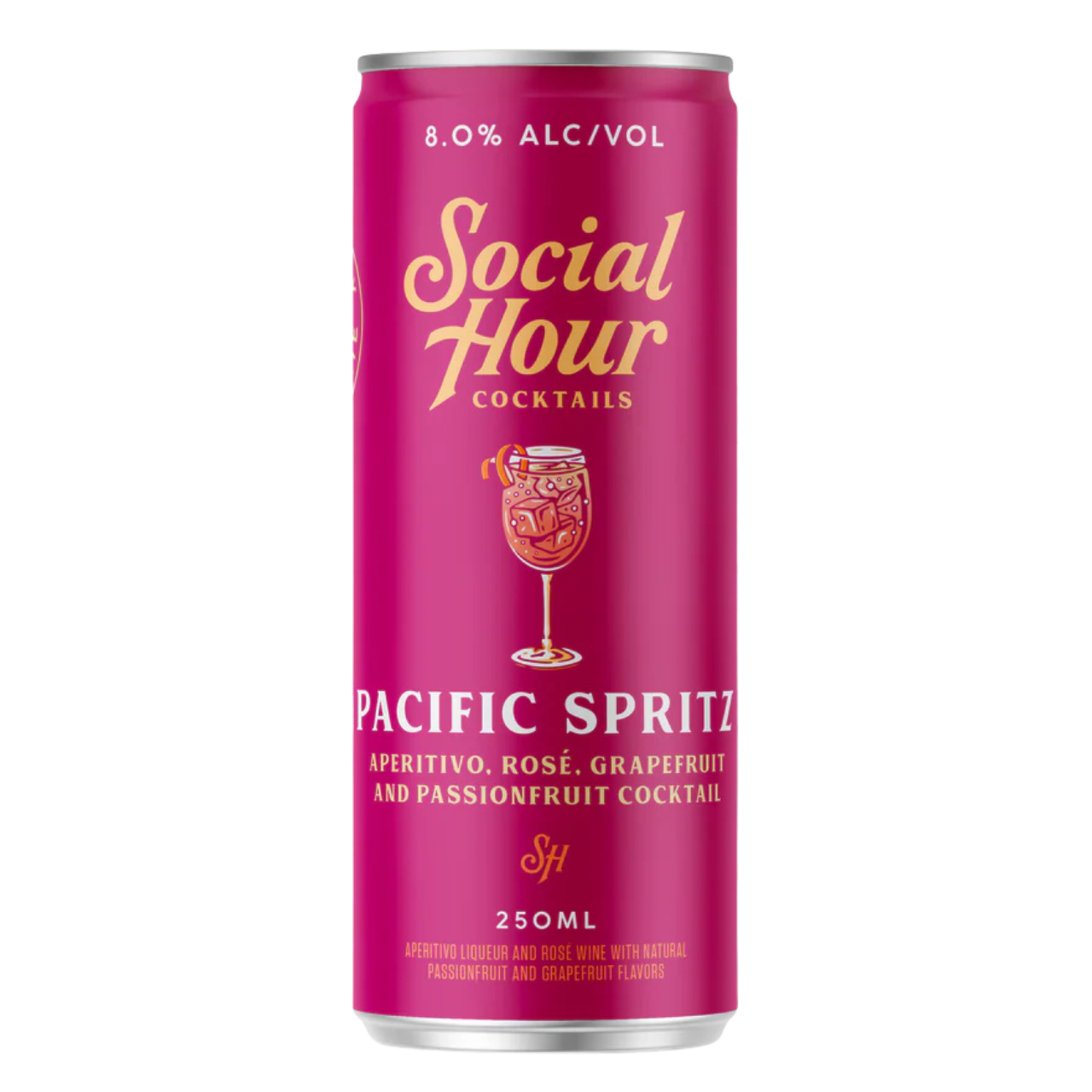 Social Hour Passionfruit Pacific Spritz