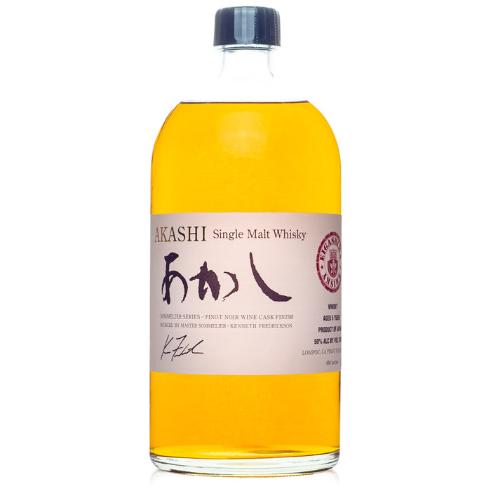 Akashi Sommelier Series Pinot Noir Cask Single Malt Japanese